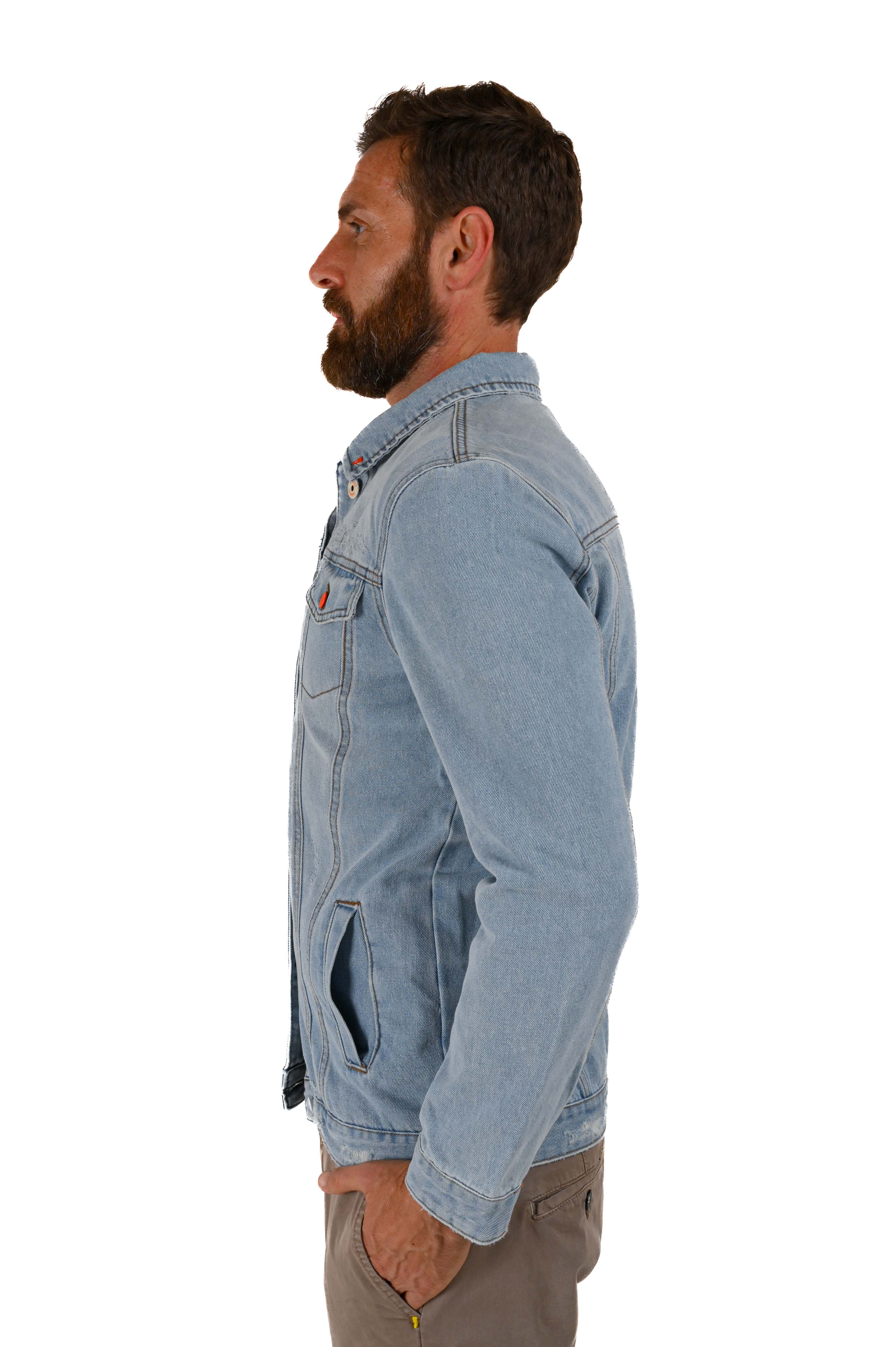 Basket 1875 SS22 regular denim jacket