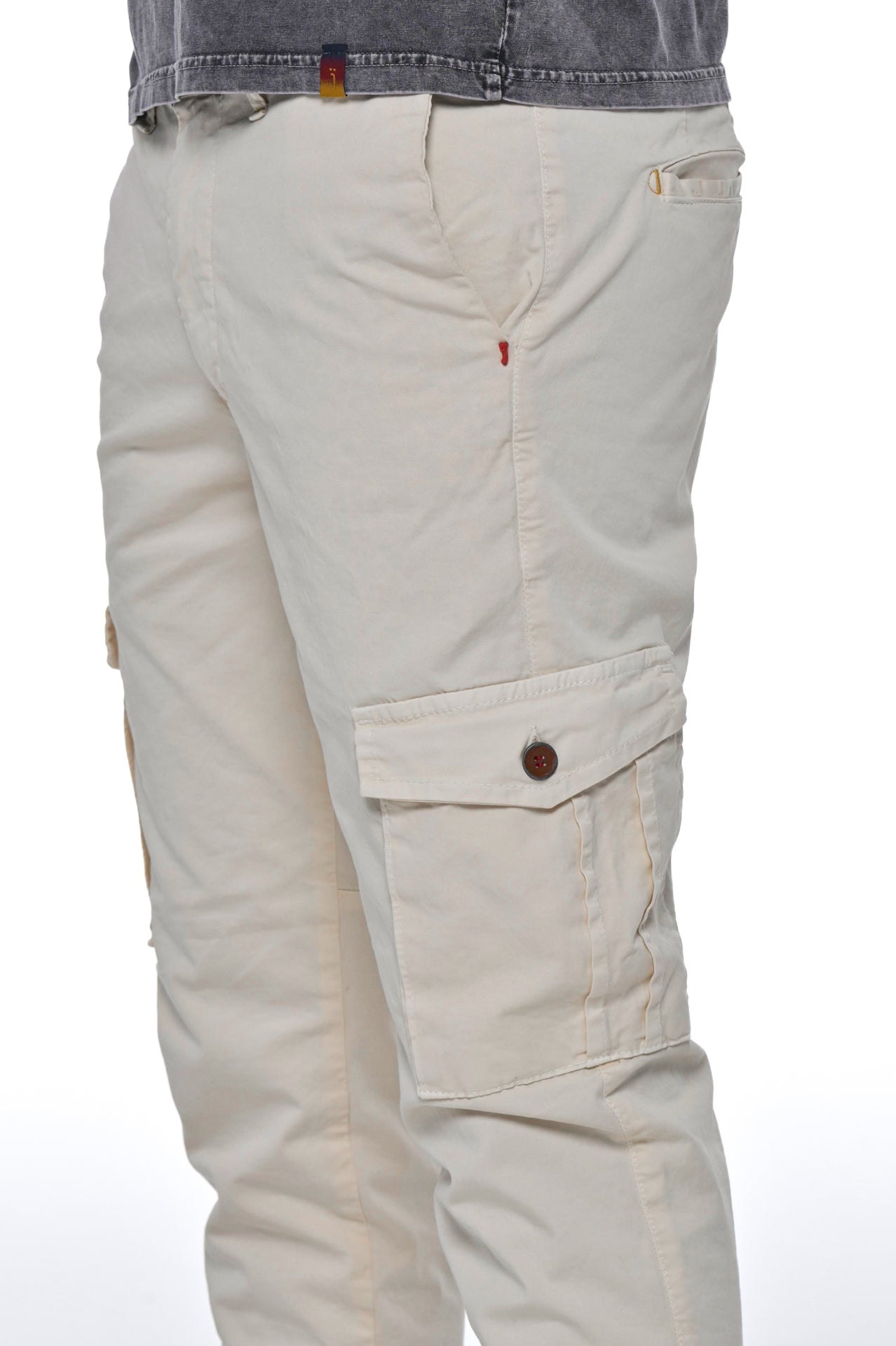 Pantaloni in cotone slim Sonic Tascone SS23