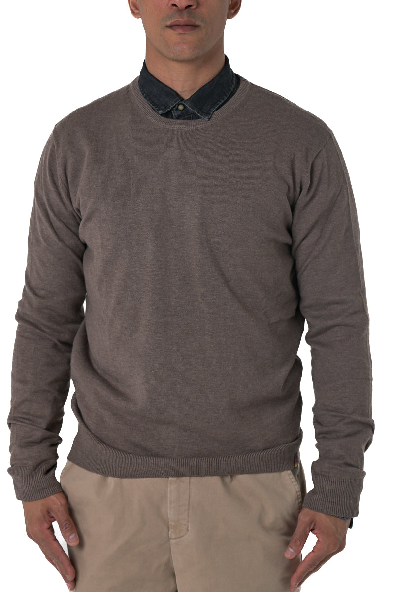 Maglione regular 3010900 fango FW24/25