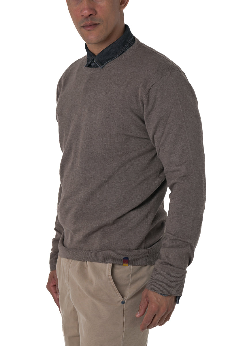 Regular sweater 3010900 mud FW24/25