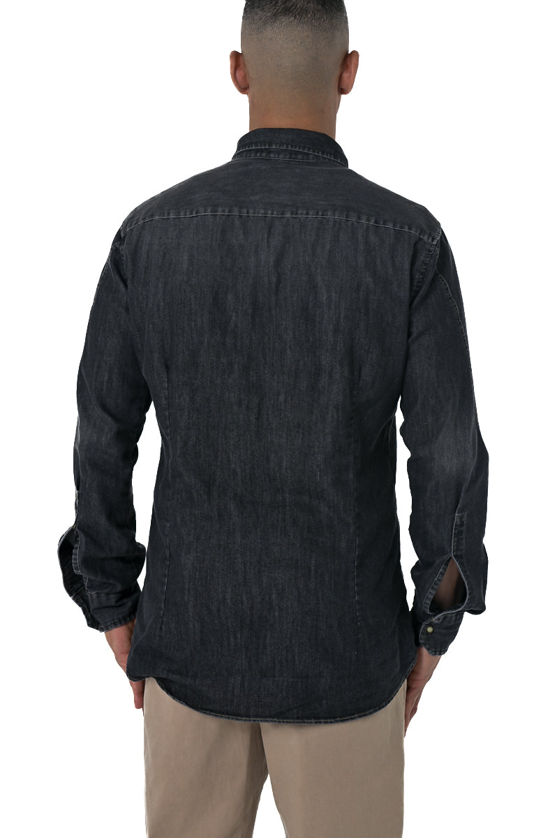 Camicia in denim regular Park Blk Music FW 24/25