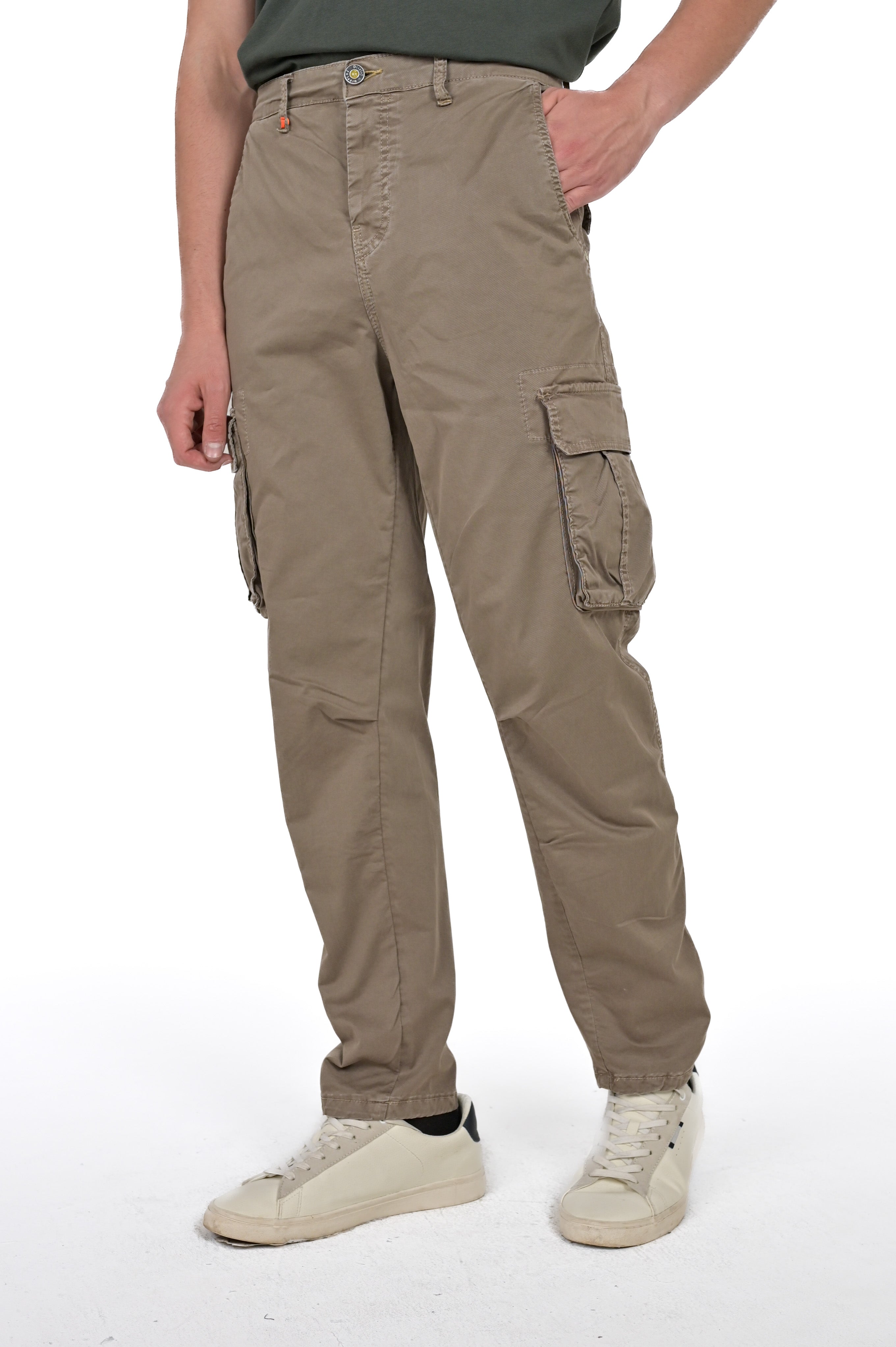 Regular Gold Mud Pants SS24