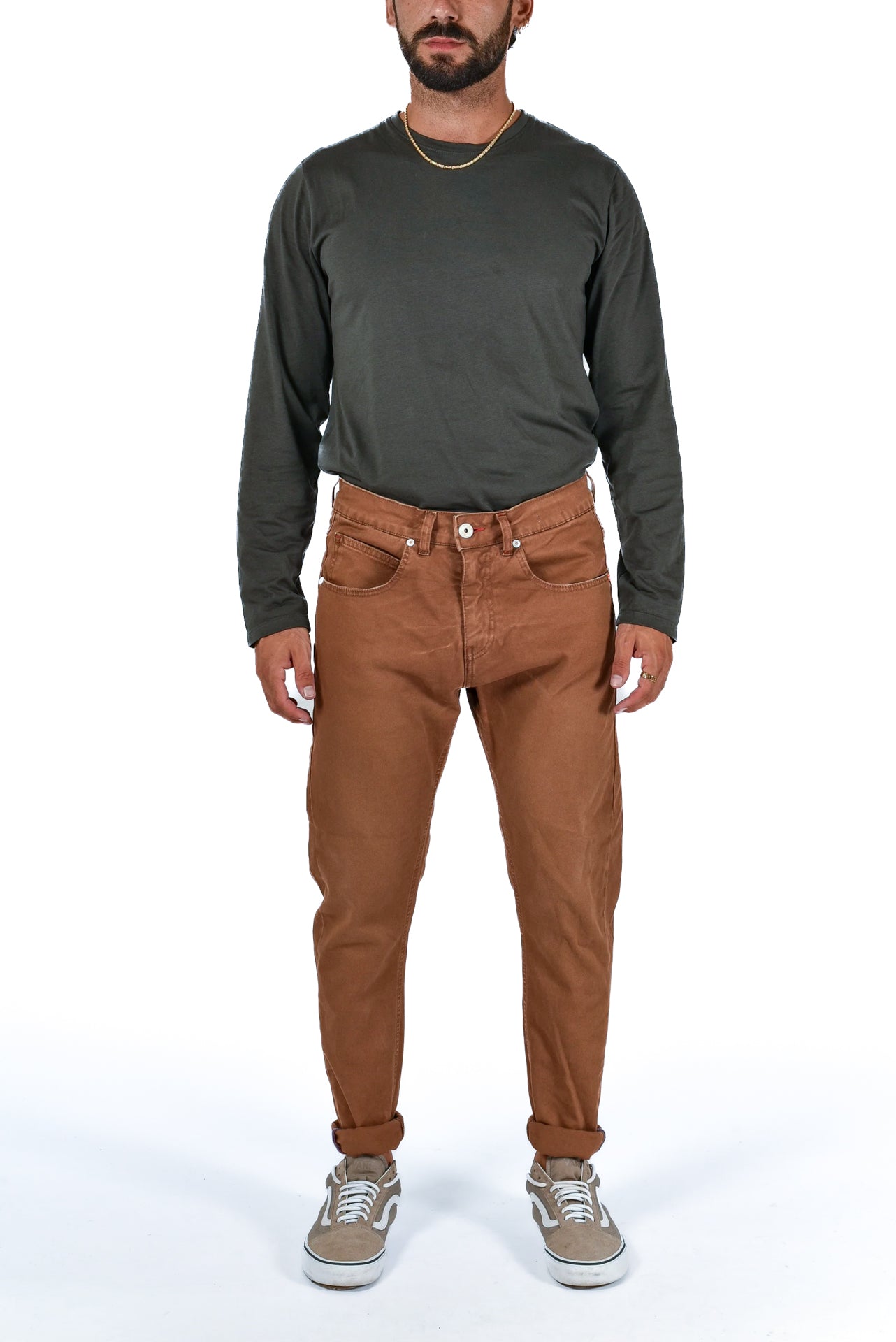 Kong DRL FW 21/22 regular cotton trousers 