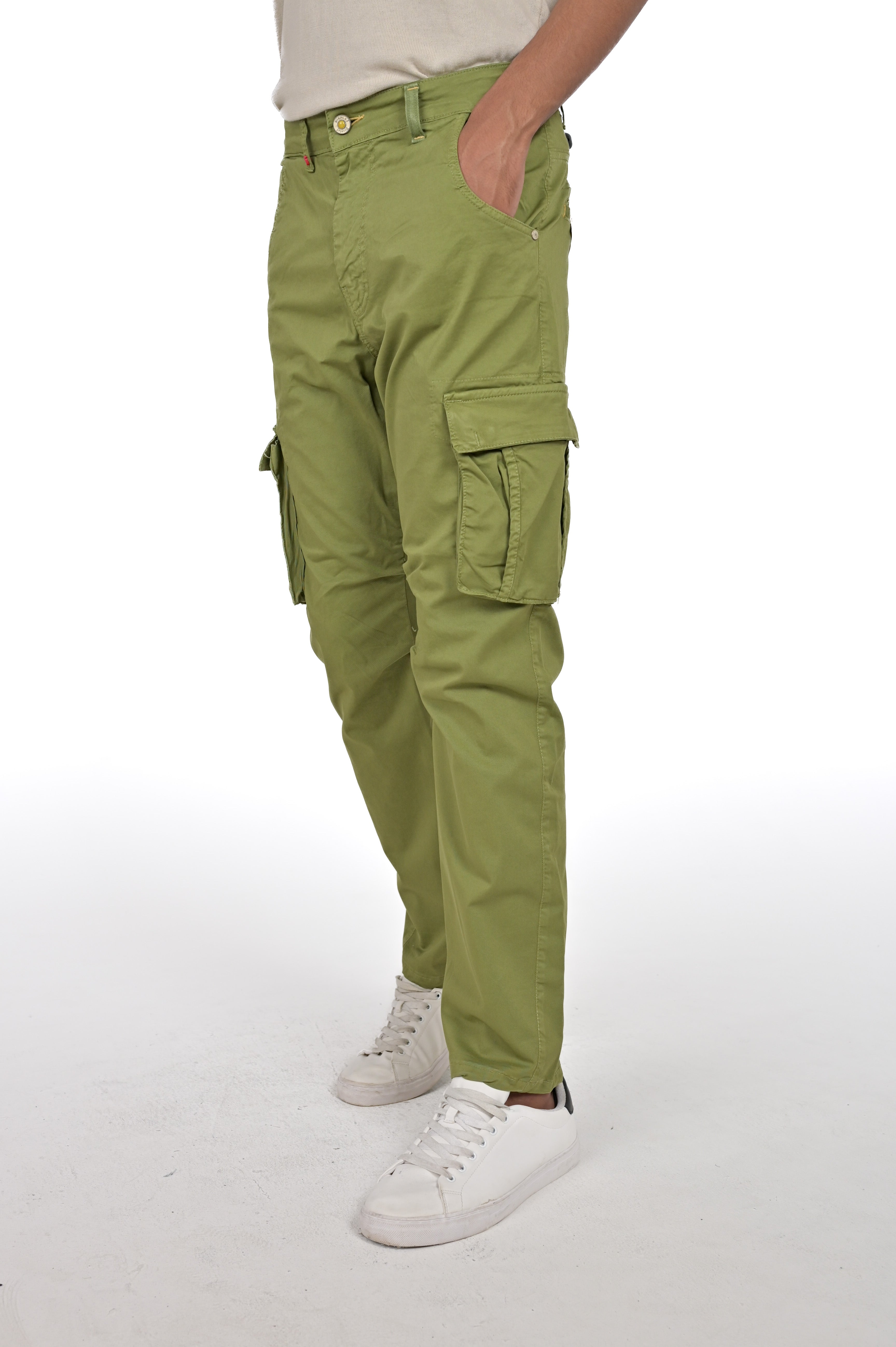 Marktas regular pear green trousers SS24