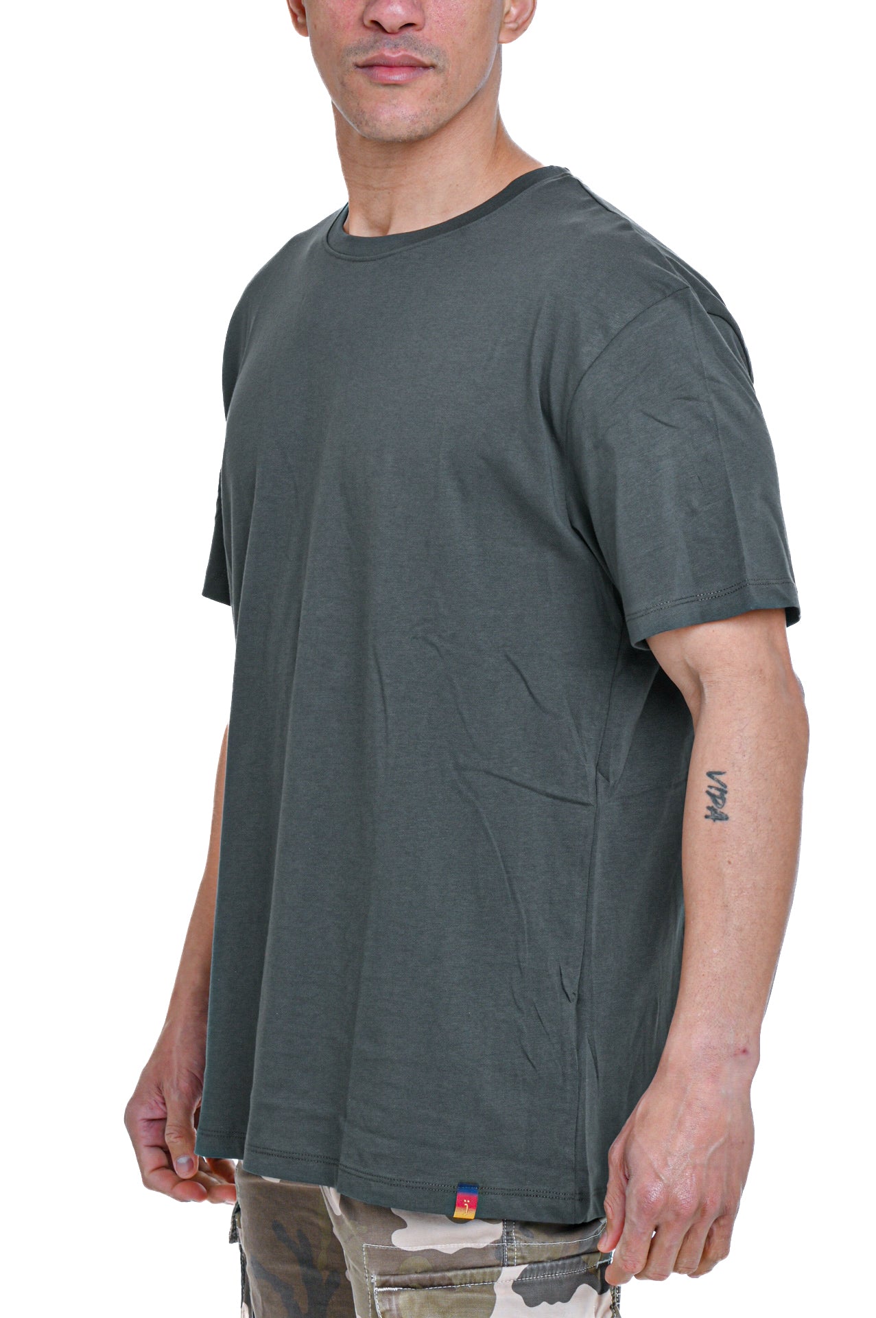 Loose T-Shirt DPE 2403 Over green SS24