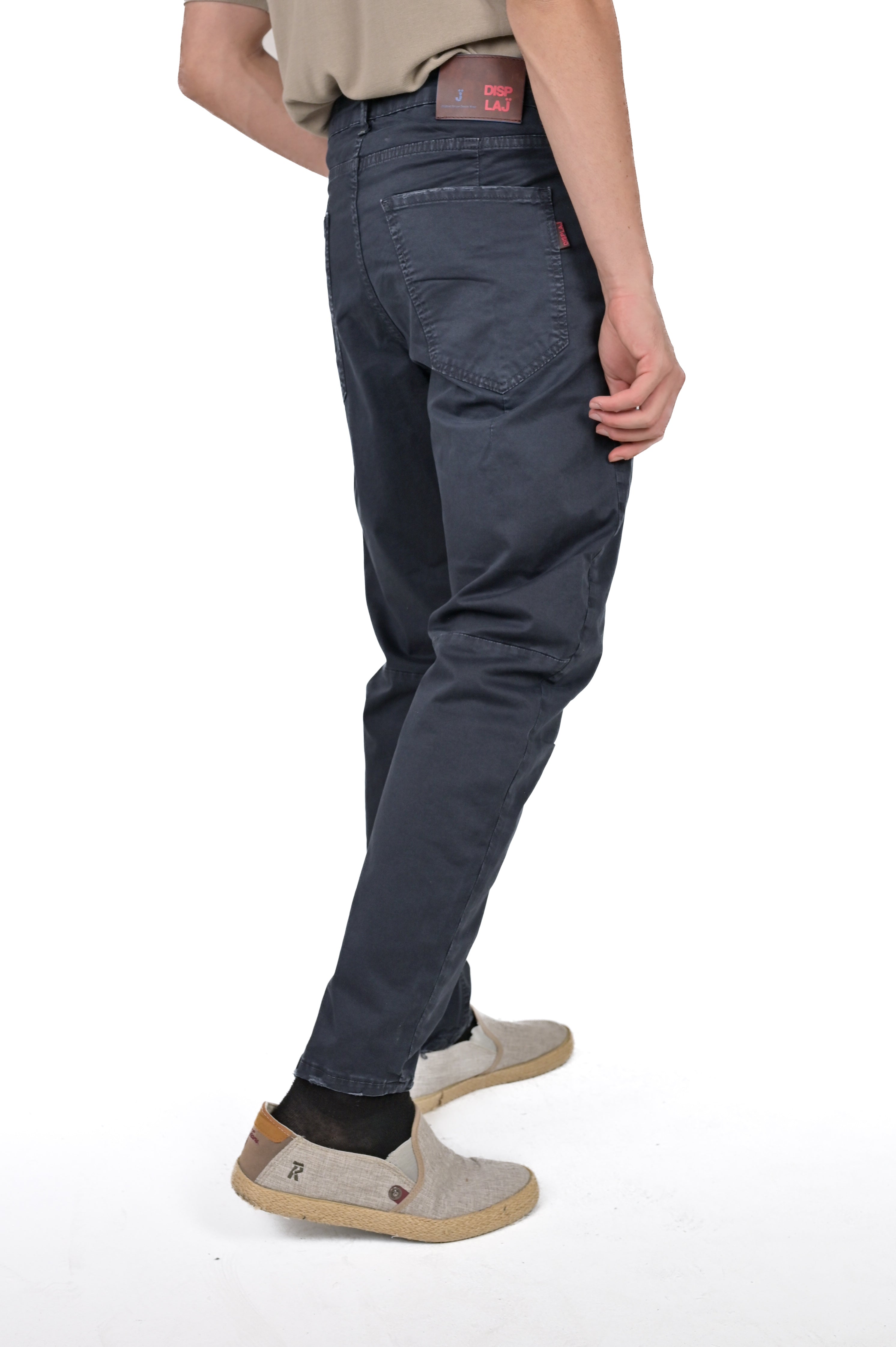 SS24 blue Lawer tapered trousers