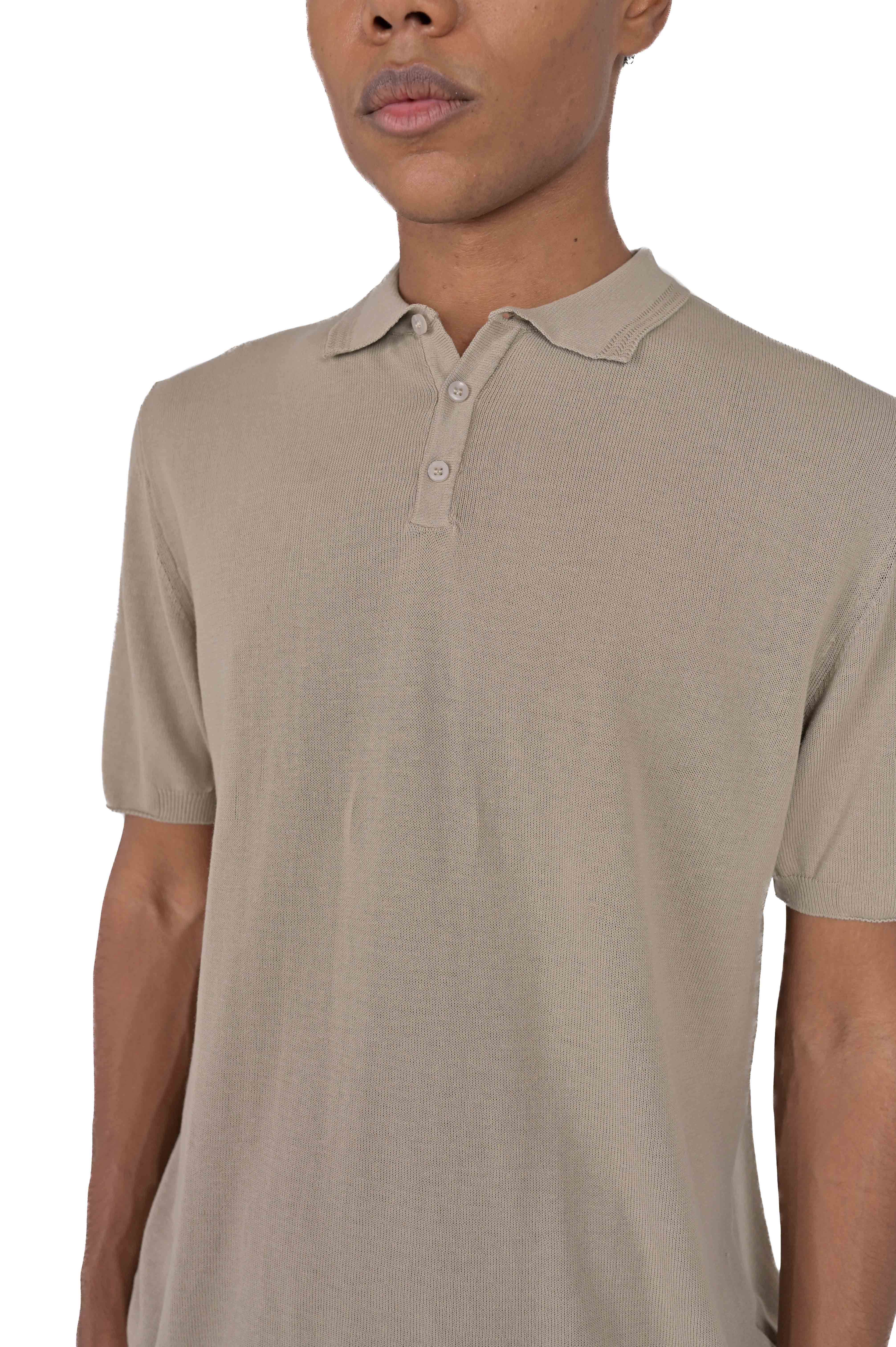 Regular polo shirt DS 2474 SS24 cord