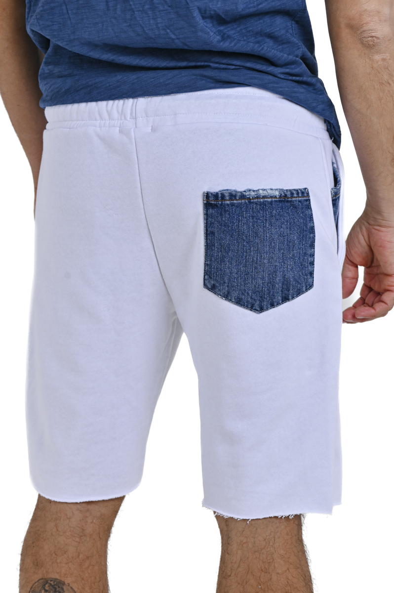 Regular Cotton Bermuda Volcano White SS24