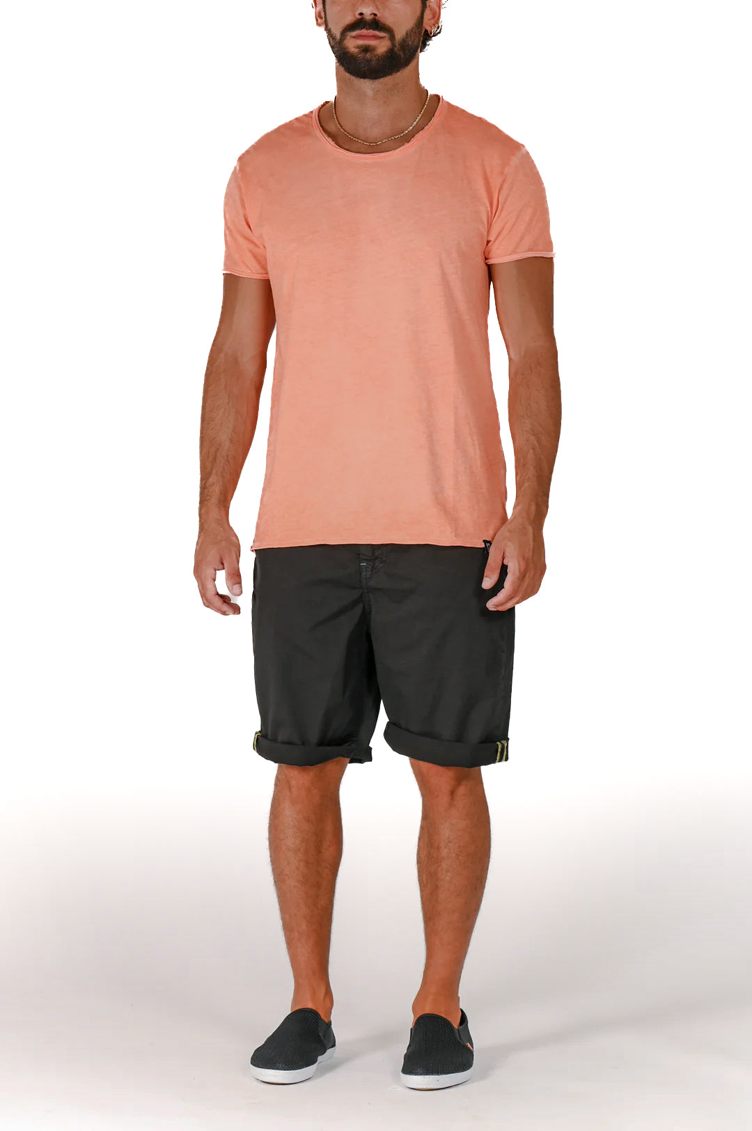 Regular t-shirt DA 1031 orange SS22