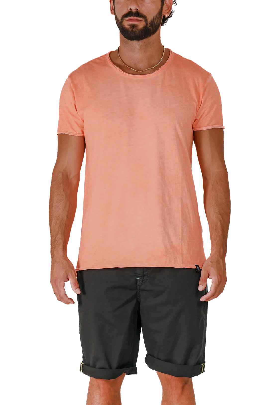 Regular t-shirt DA 1031 orange SS22