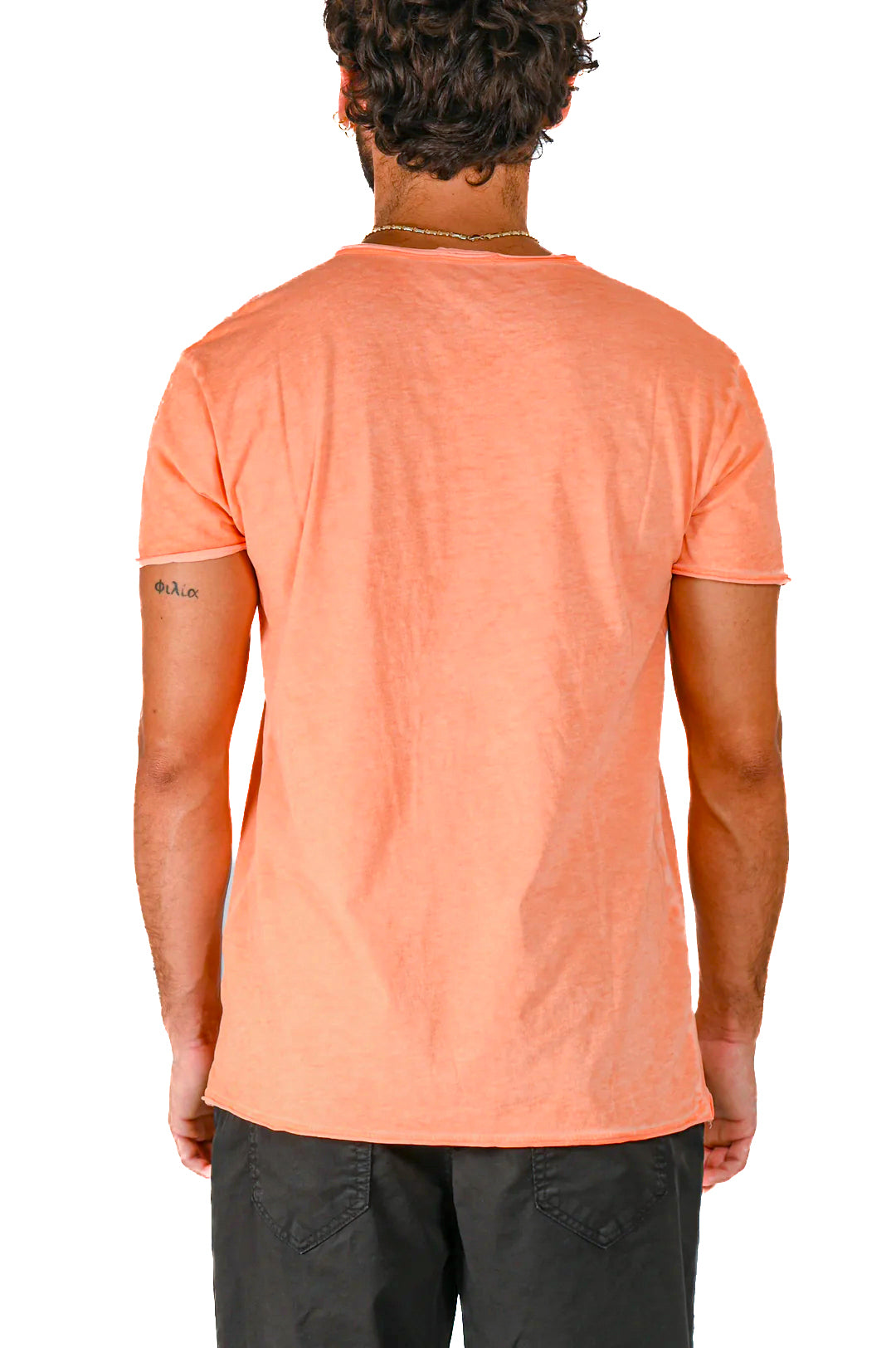 Regular t-shirt DA 1031 orange SS22