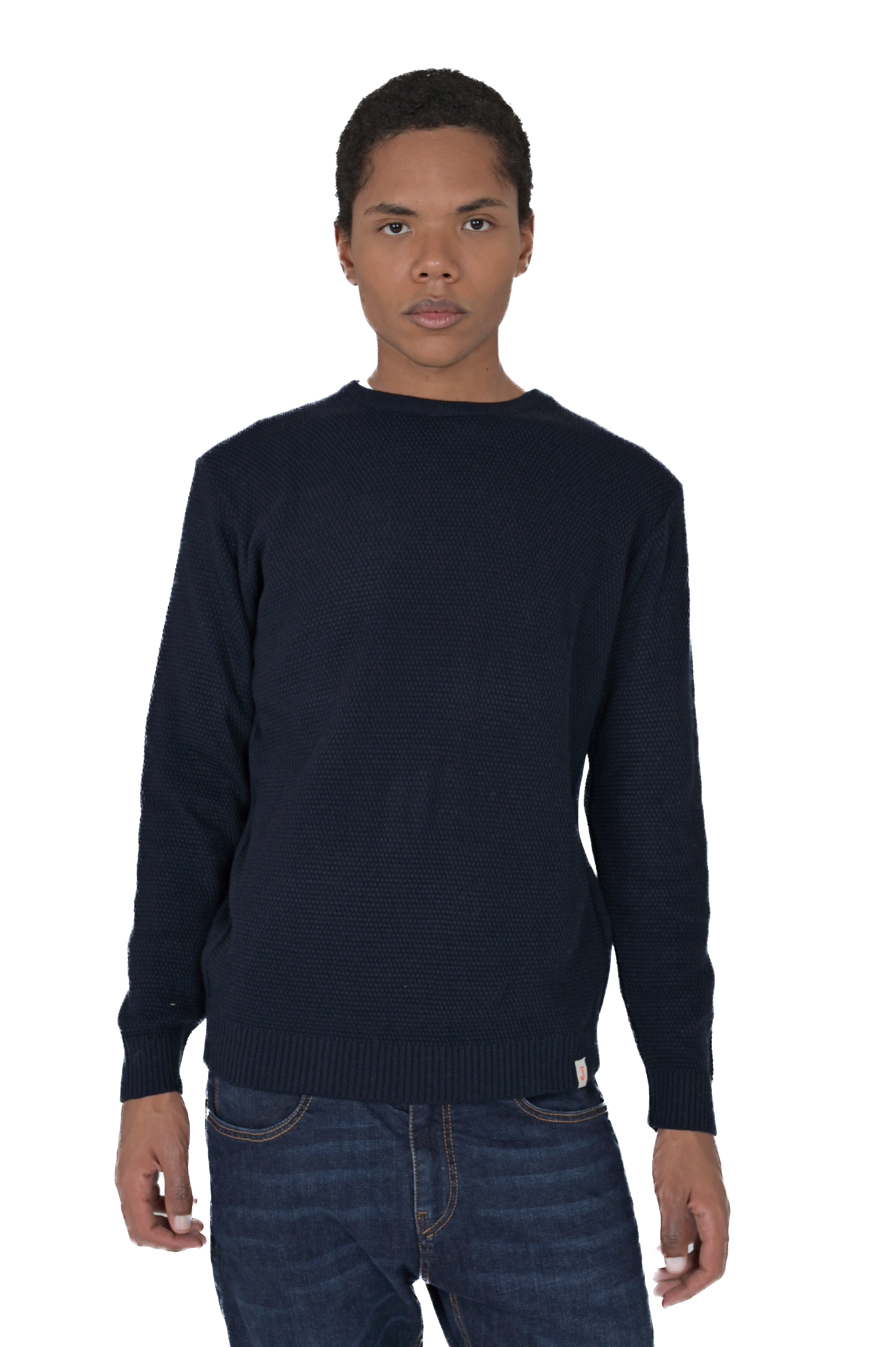 Regular sweater DM 24200 blue FW24/25