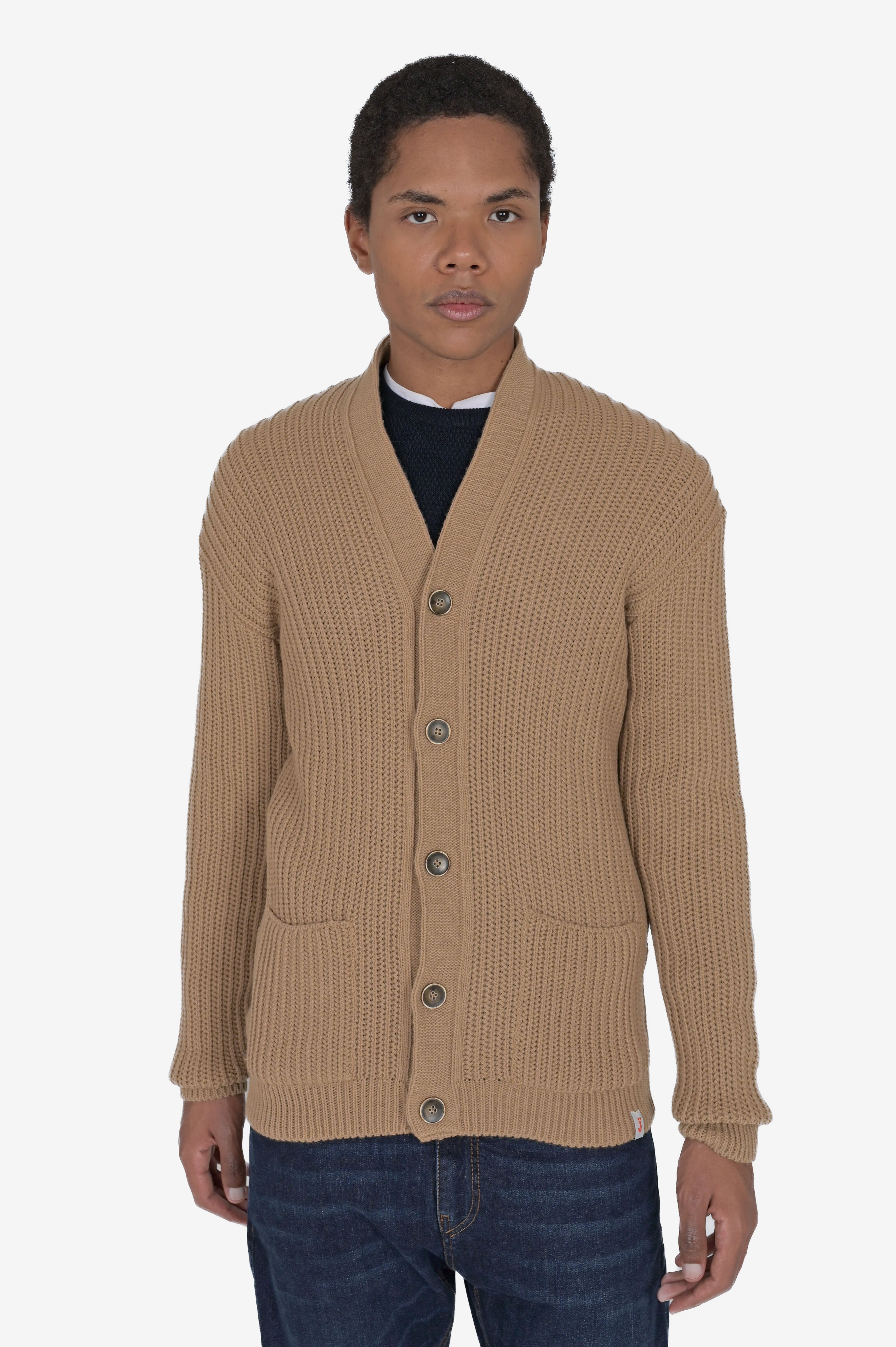 Cardigan regular DM 24212 camel FW24/25