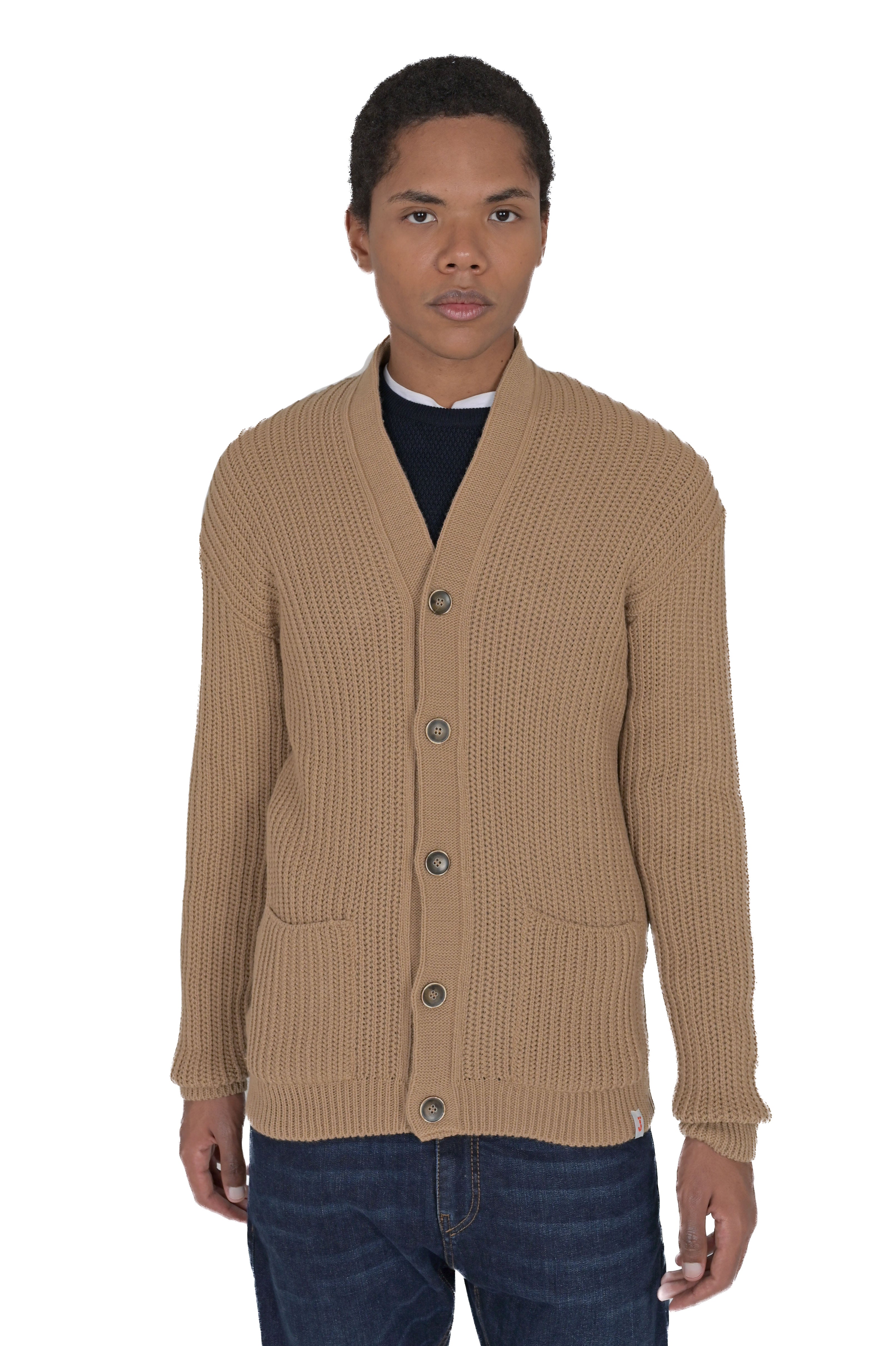 Cardigan regular DM 24212 camel FW24/25