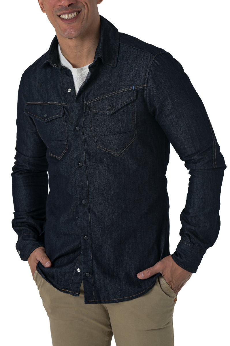 Camicia in denim slim Park BC FW 23/24