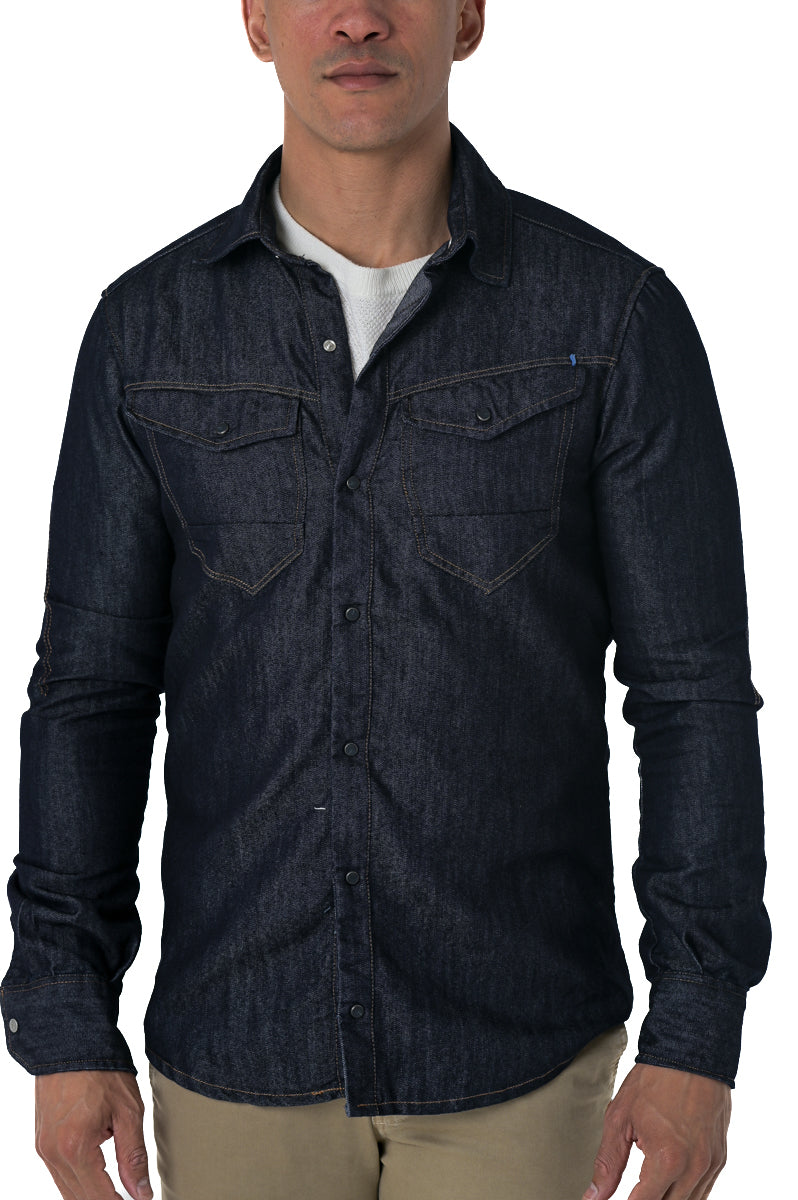 Park BC slim denim shirt FW 23/24