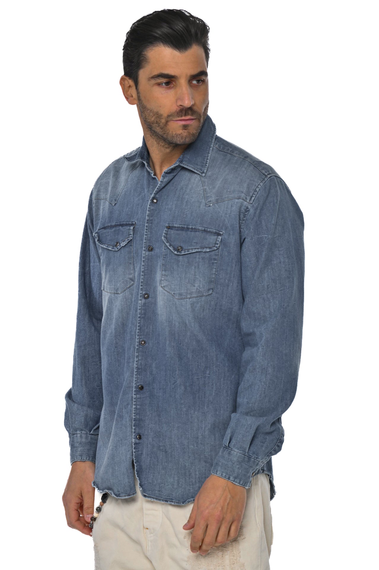 Park C001 SS22 regular denim shirt