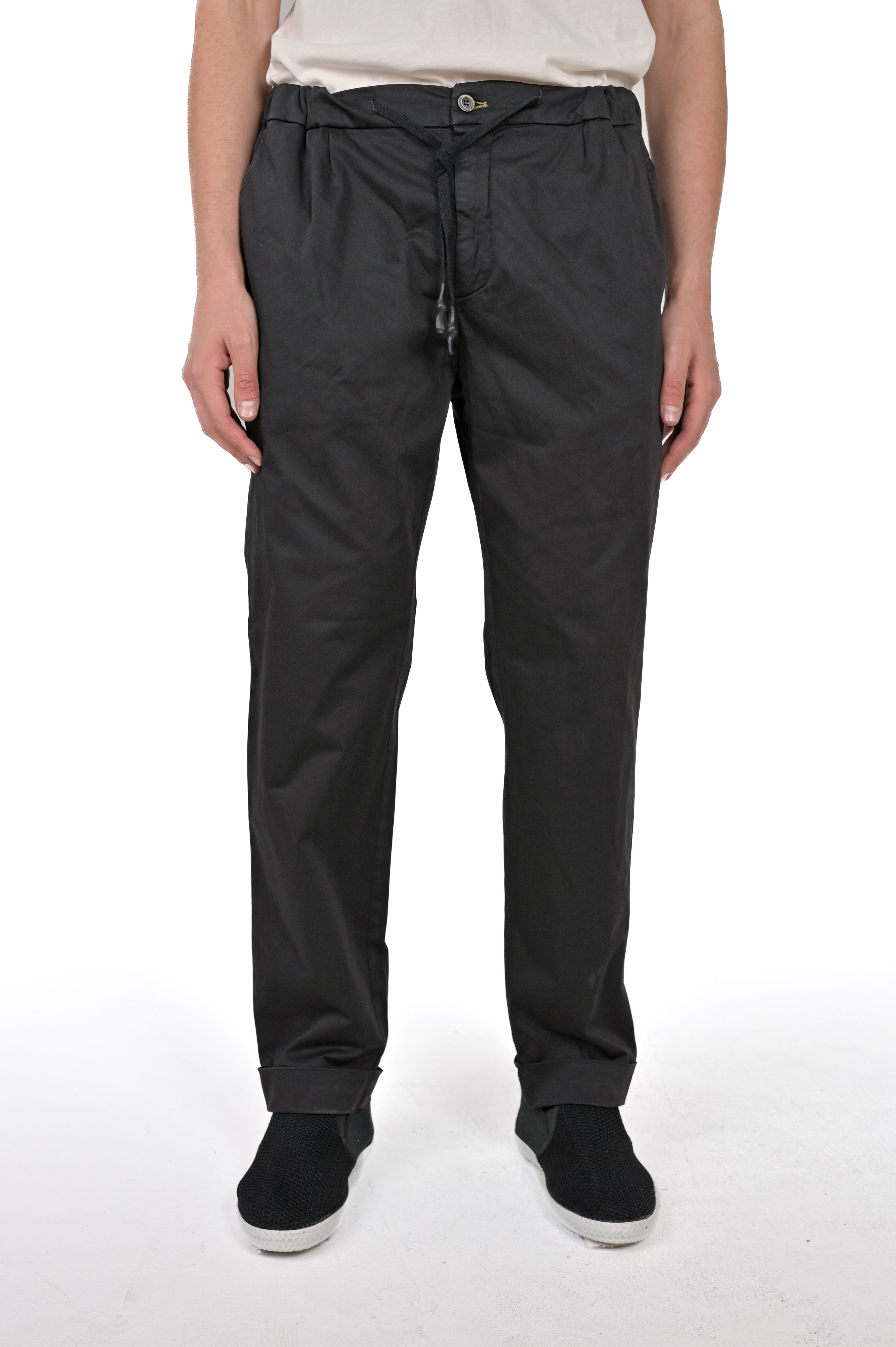 Classic Tapered Pants Net Maribor Black SS24