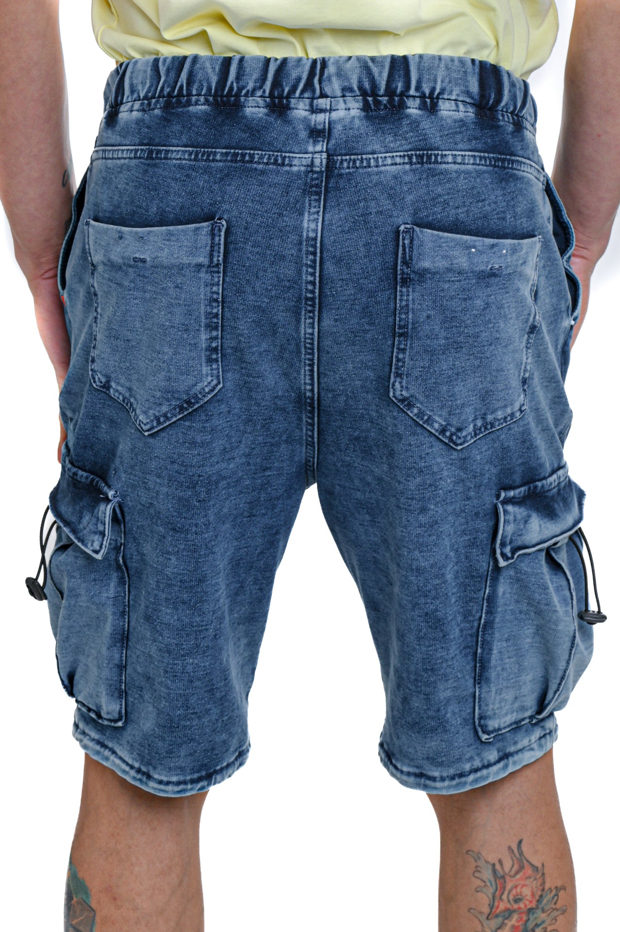 STAND LK/11 regular denim Bermuda shorts