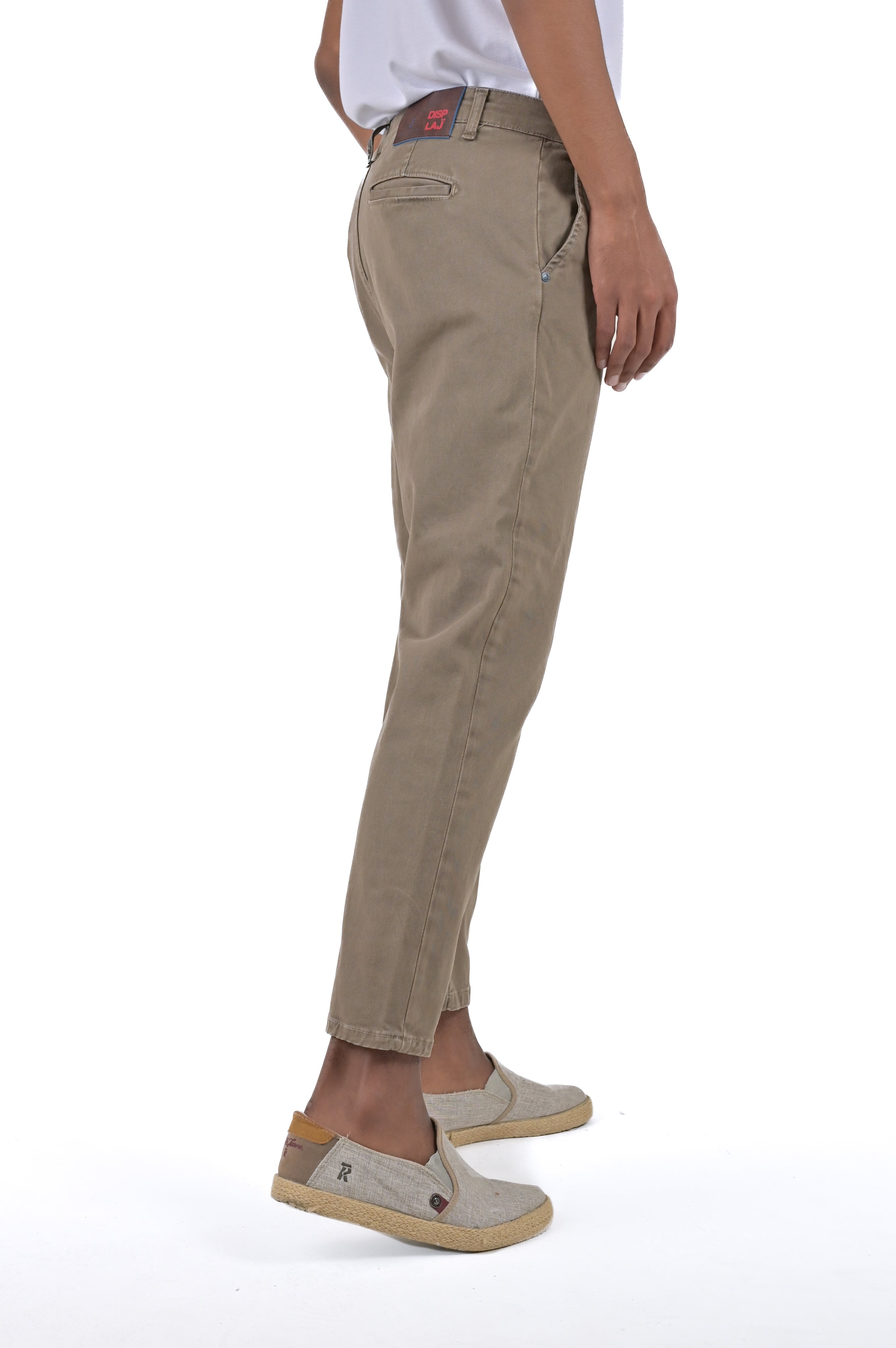 Groove Libeccio Mud Slim Cotton Pants SS24