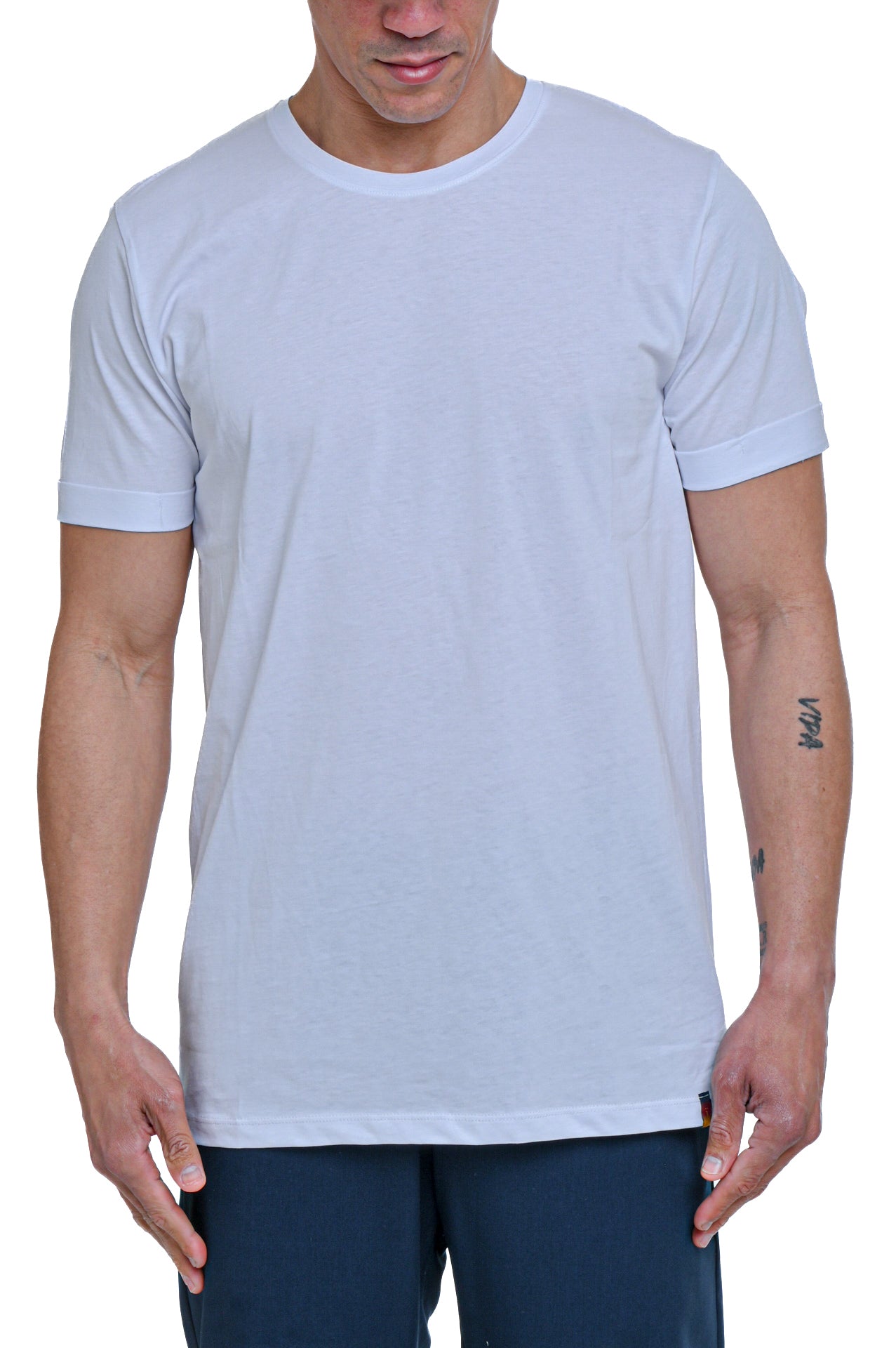 Regular T-Shirt DPE 2401 Jersey White SS24