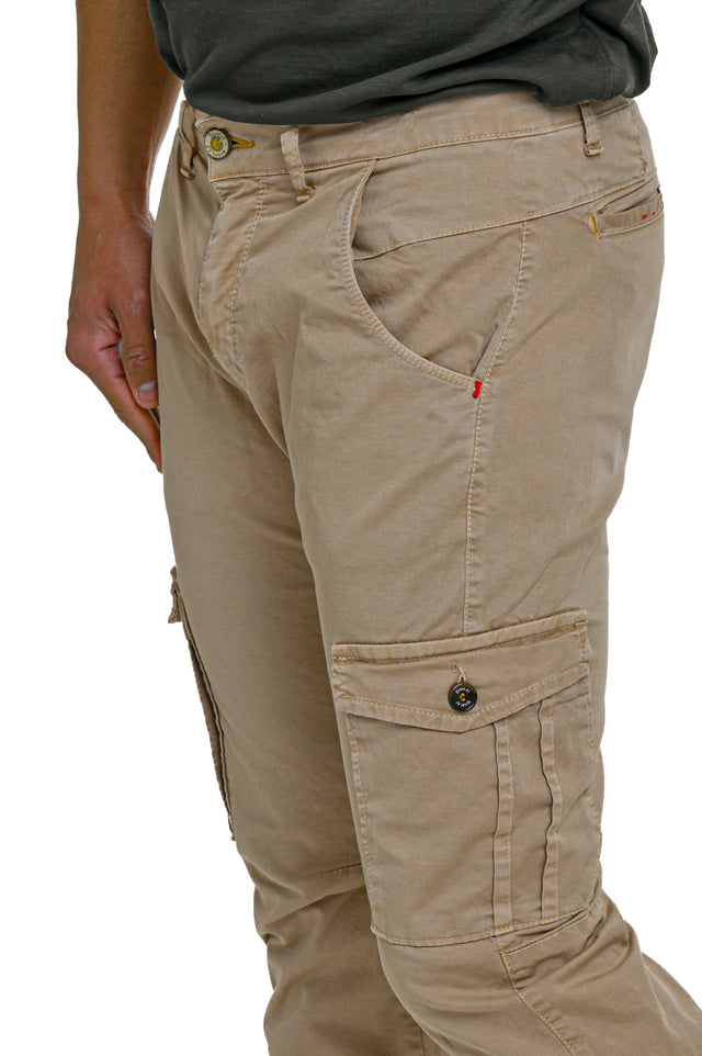Pantaloni in cotone slim Cezanne SS23