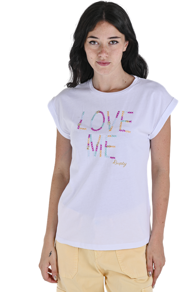 DSD 04 White SS24 regular women's t-shirt