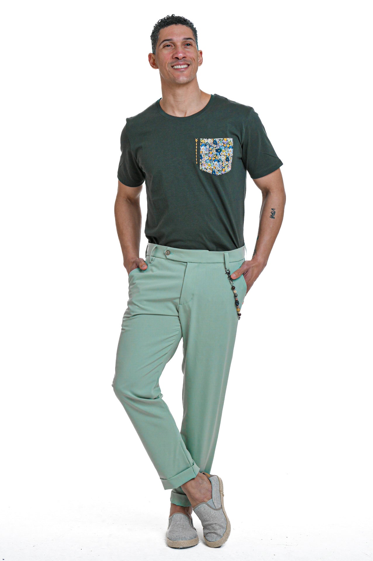 Pantaloni classici slim Racket Miller SS23