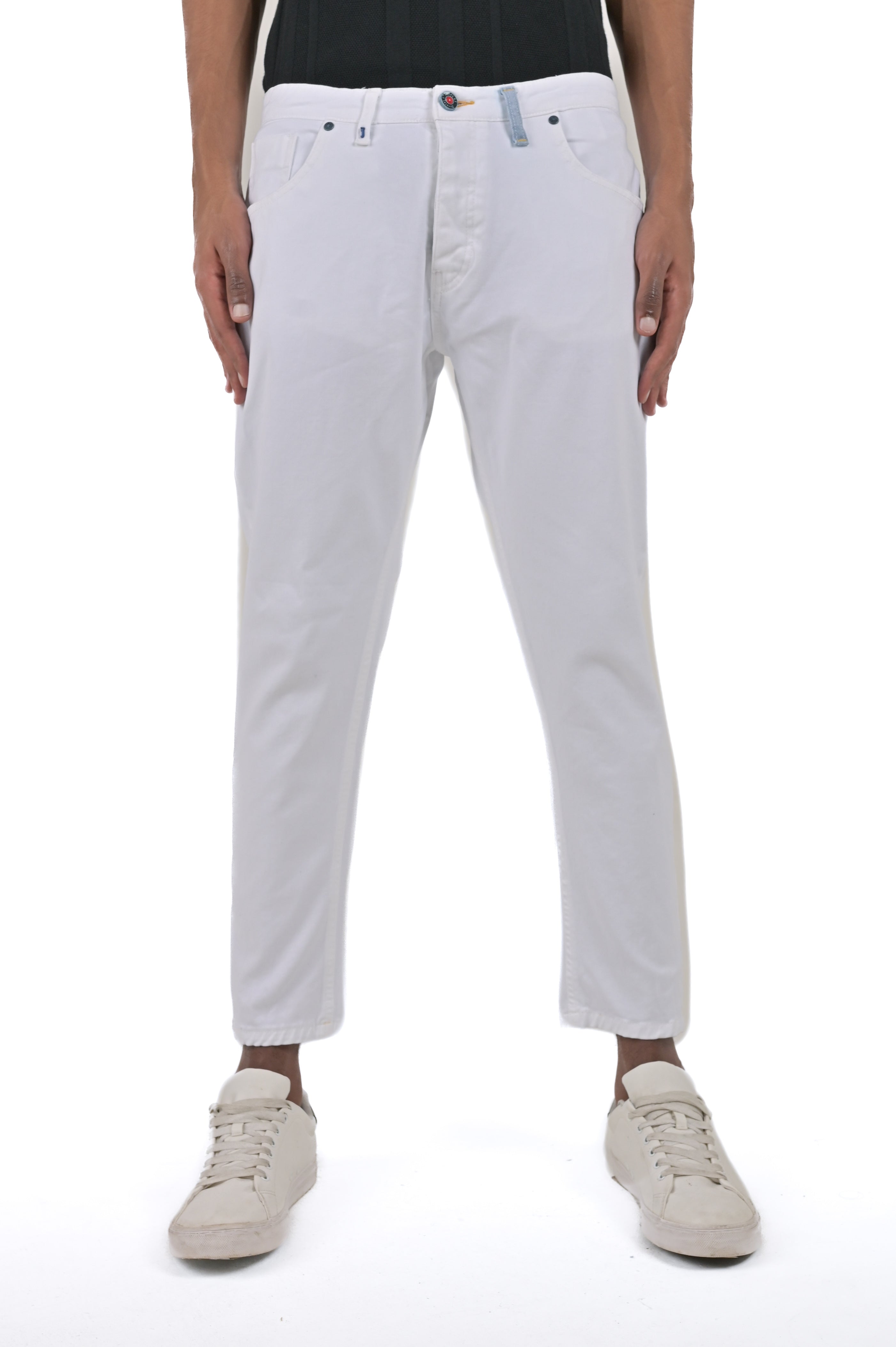 Slim Pants Life Libeccio White SS24