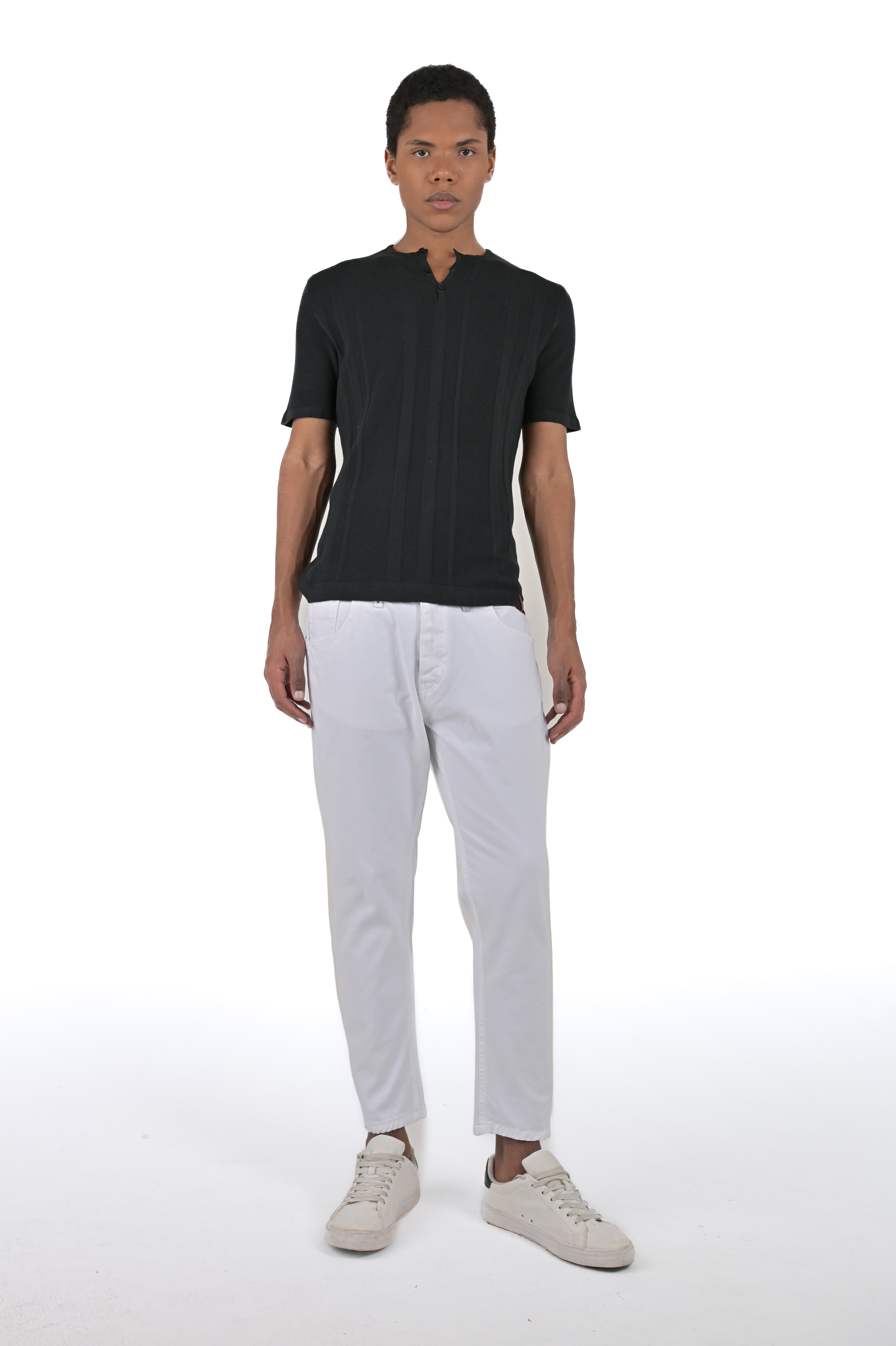 Pantaloni slim Life Libeccio Bianco SS24