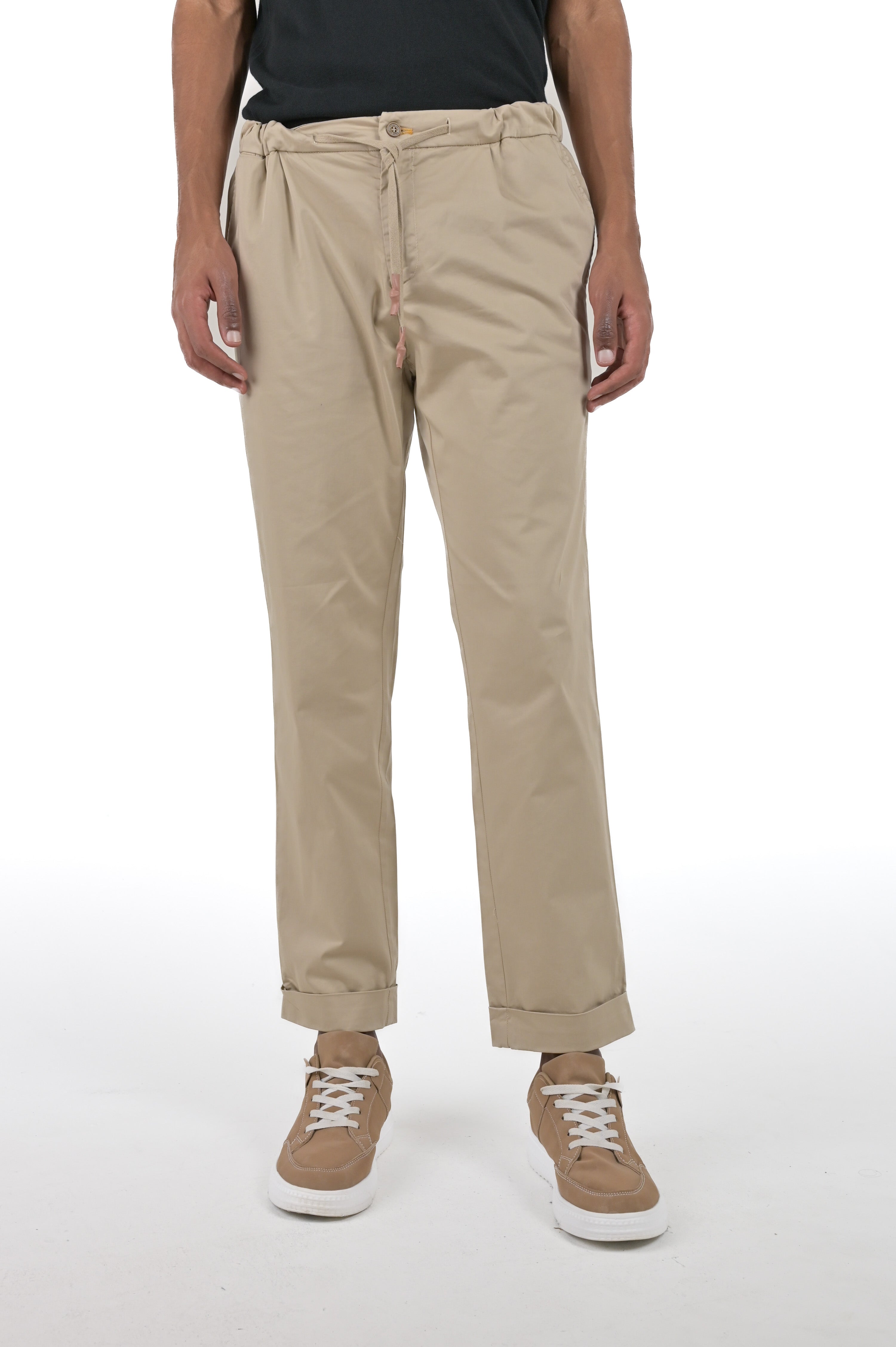 Classic Tapered Pants Net Maribor Beige SS24