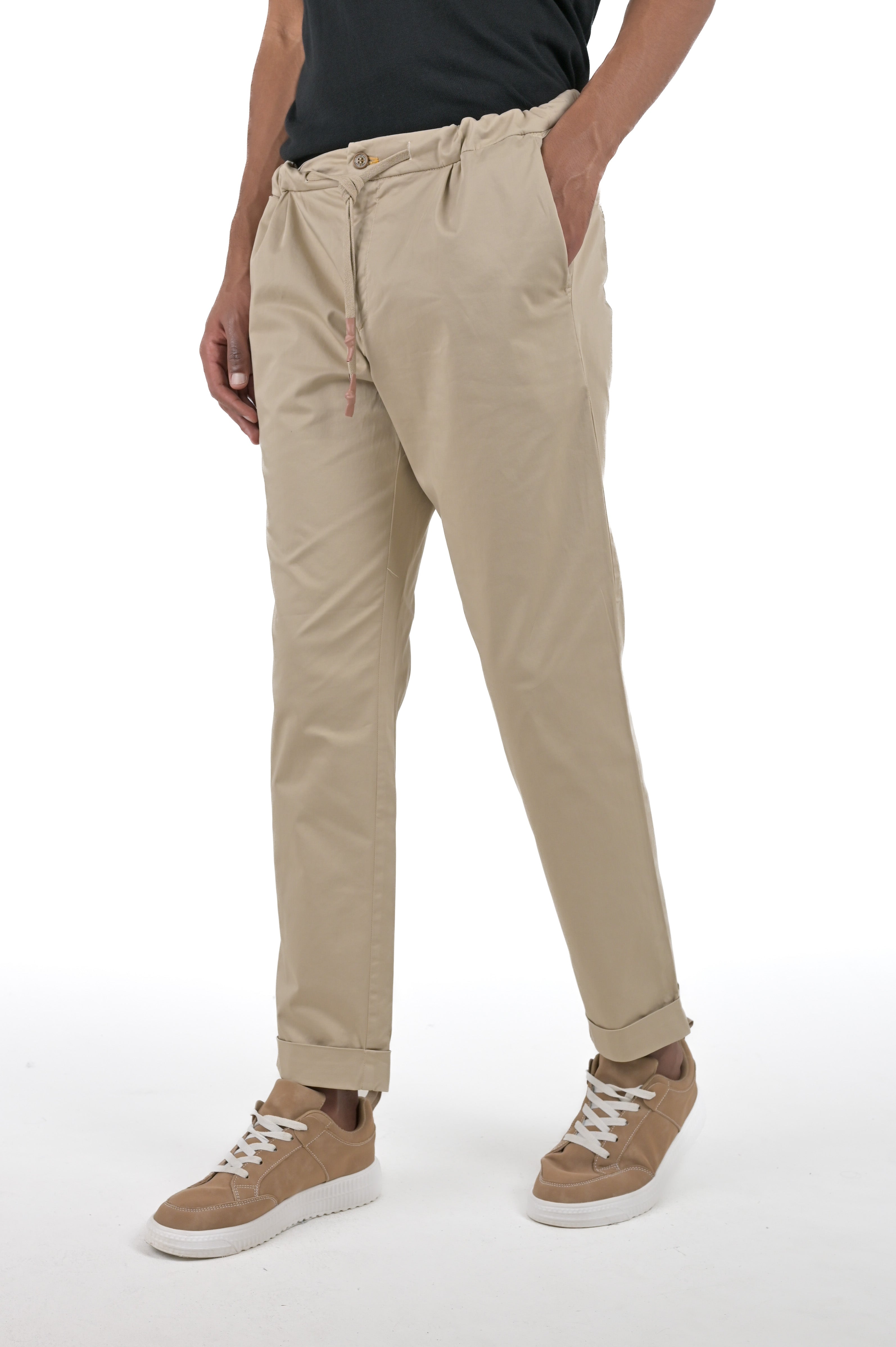 Classic Tapered Pants Net Maribor Beige SS24