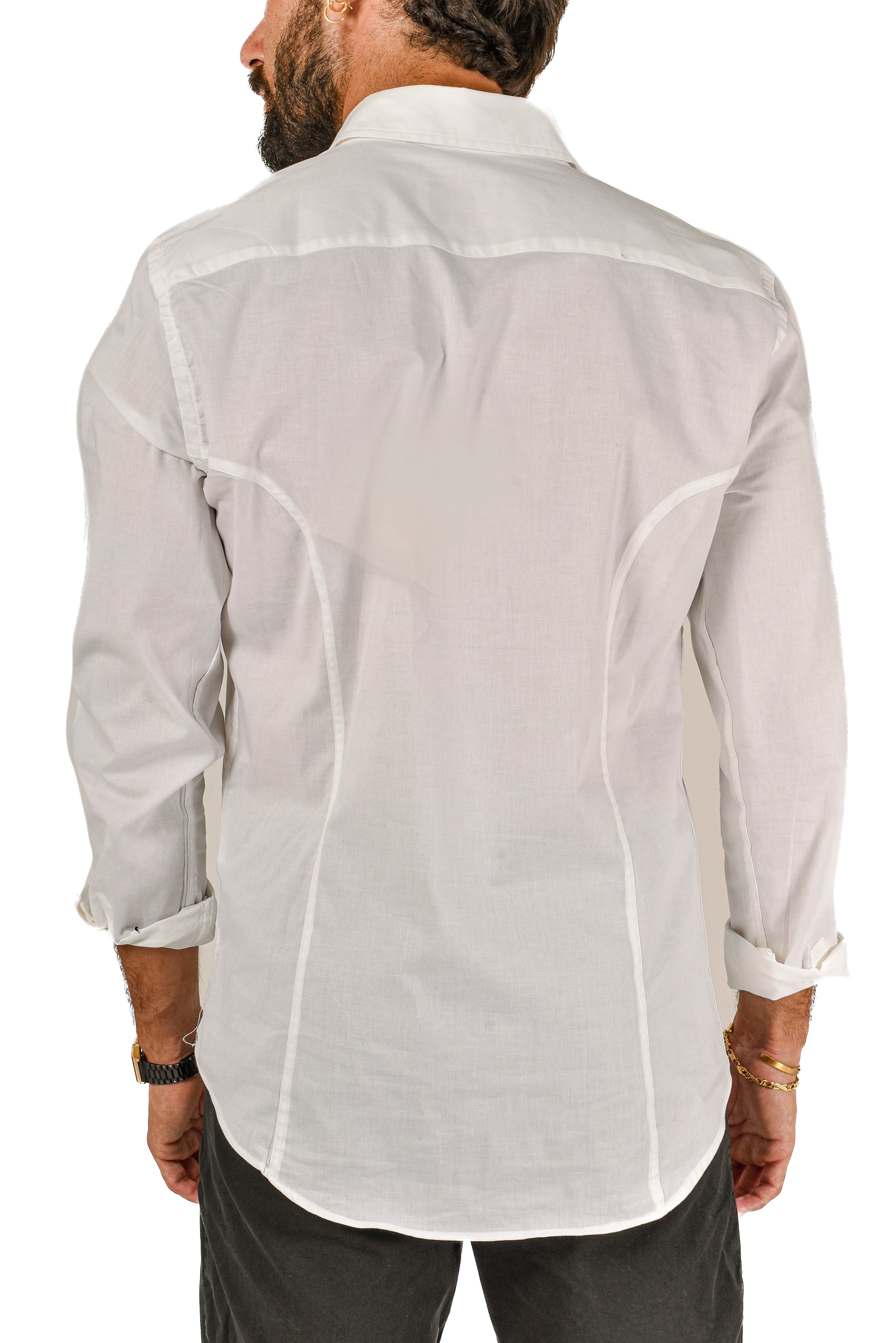 Rod Slim Shirt White