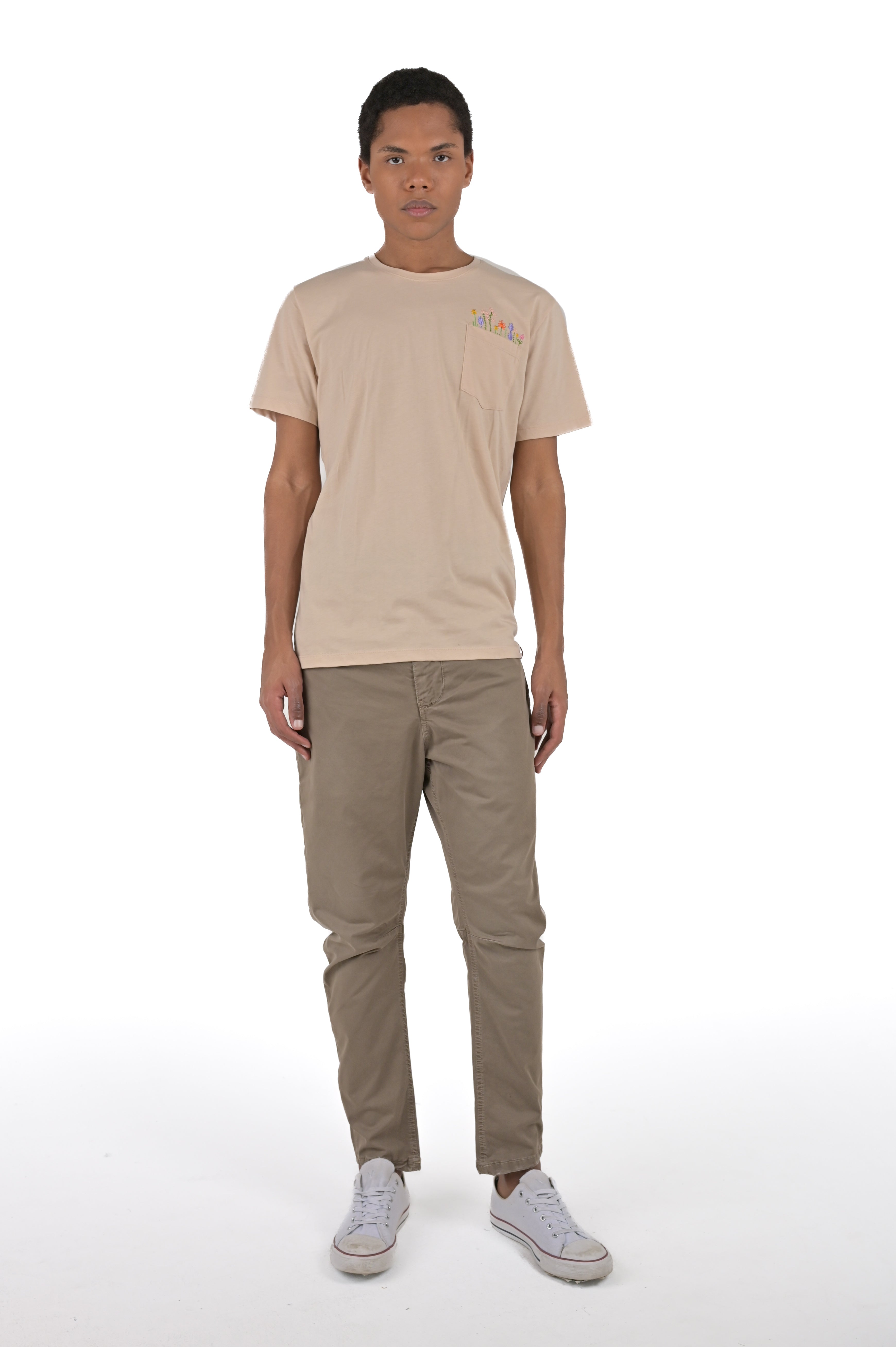 Tapered Vertigo Mud Cotton Pants SS24