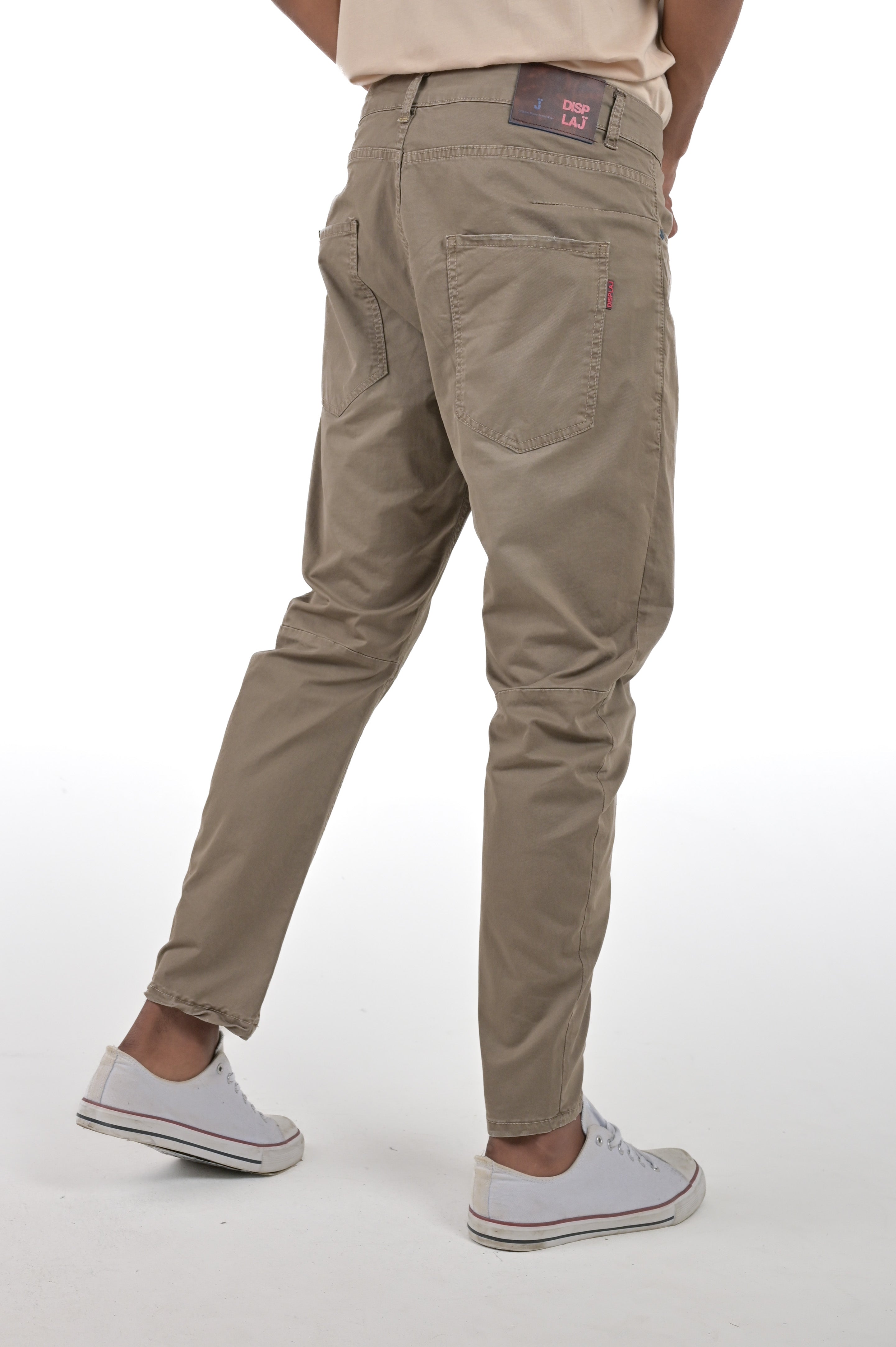 Tapered Vertigo Mud Cotton Pants SS24