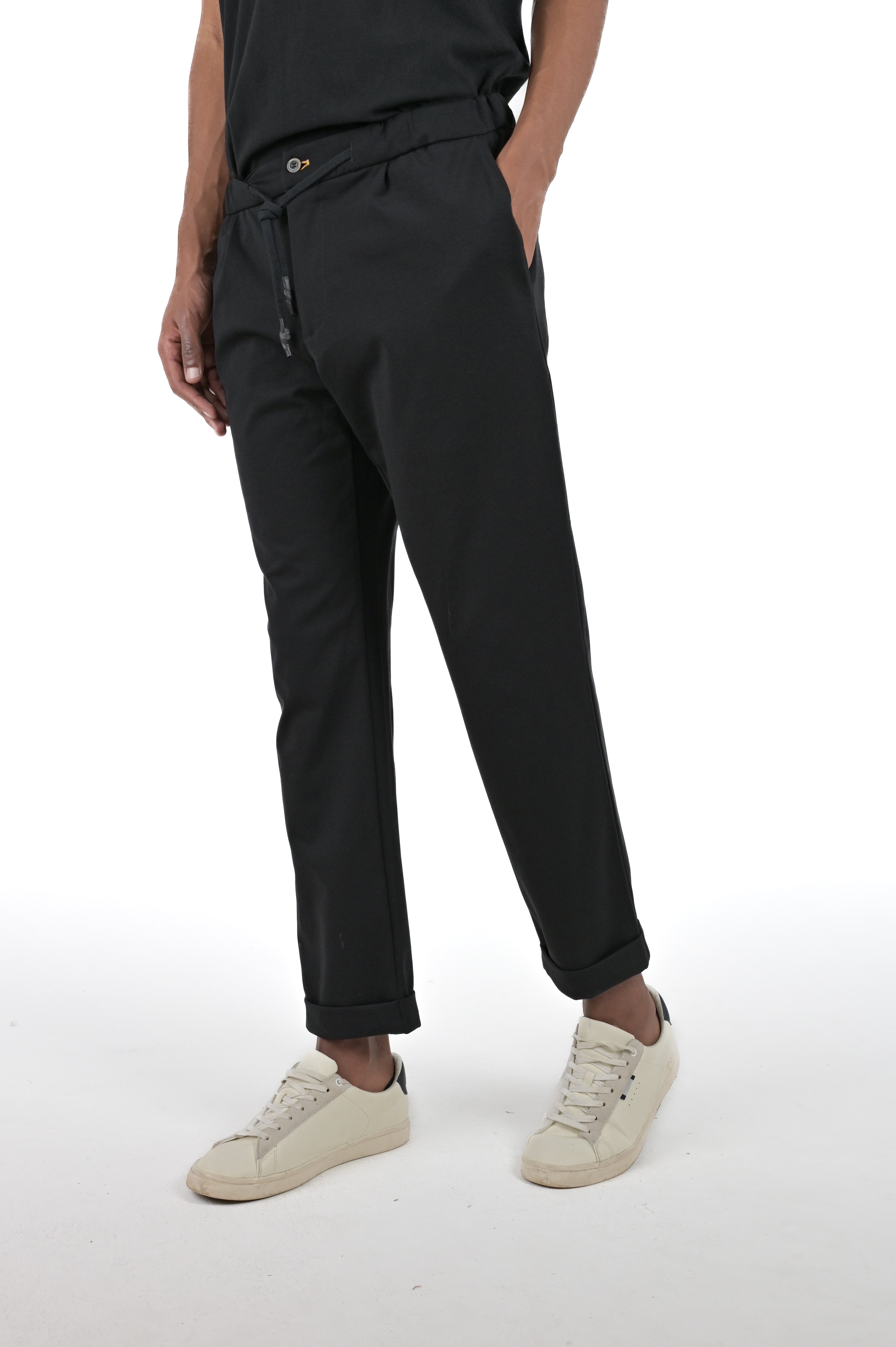 Ferrari Net Tapered Classic Pants Black SS24