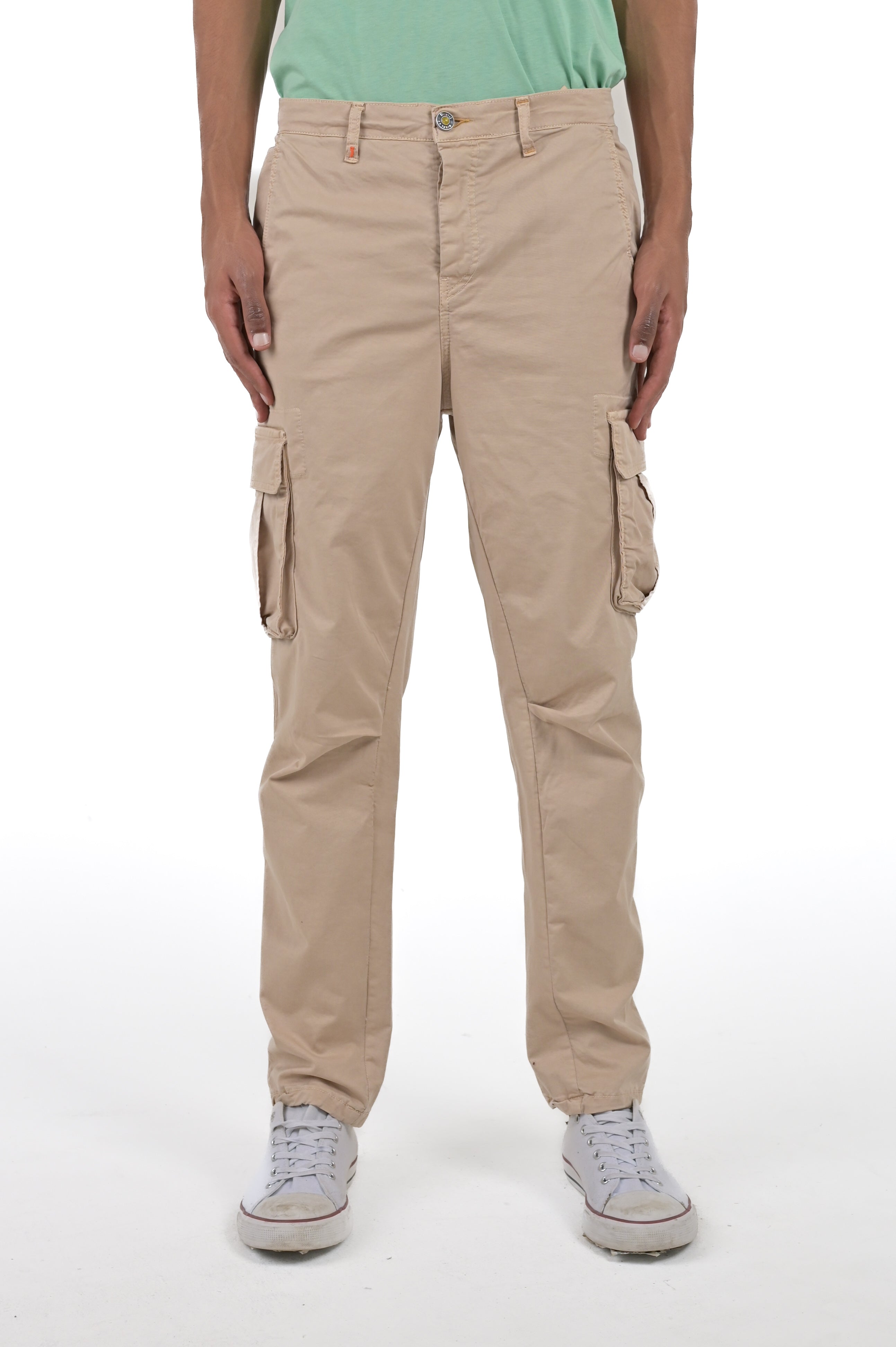 Regular Gold beige SS24 trousers