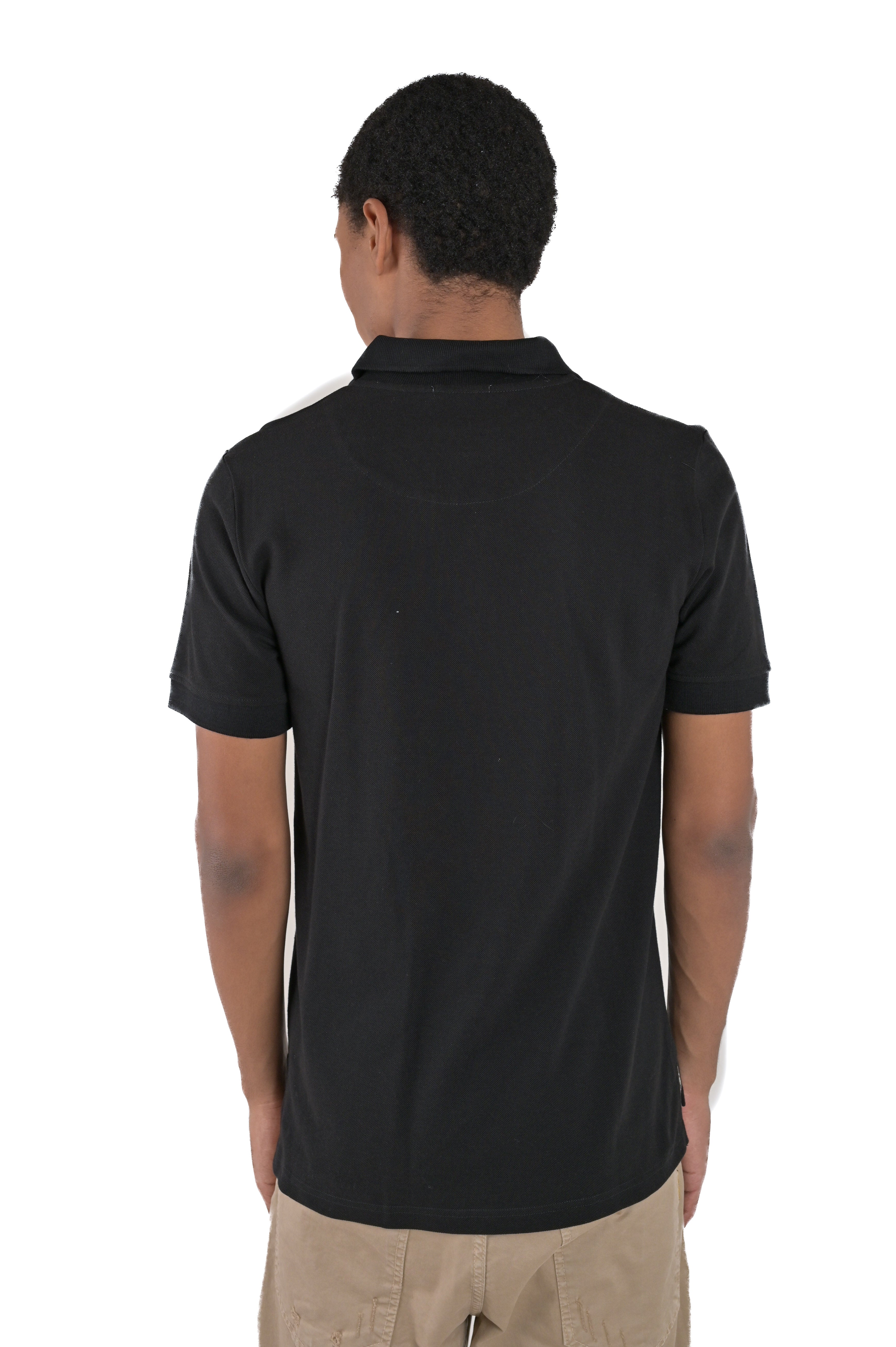 Kaloa Regular Polo Black SS24