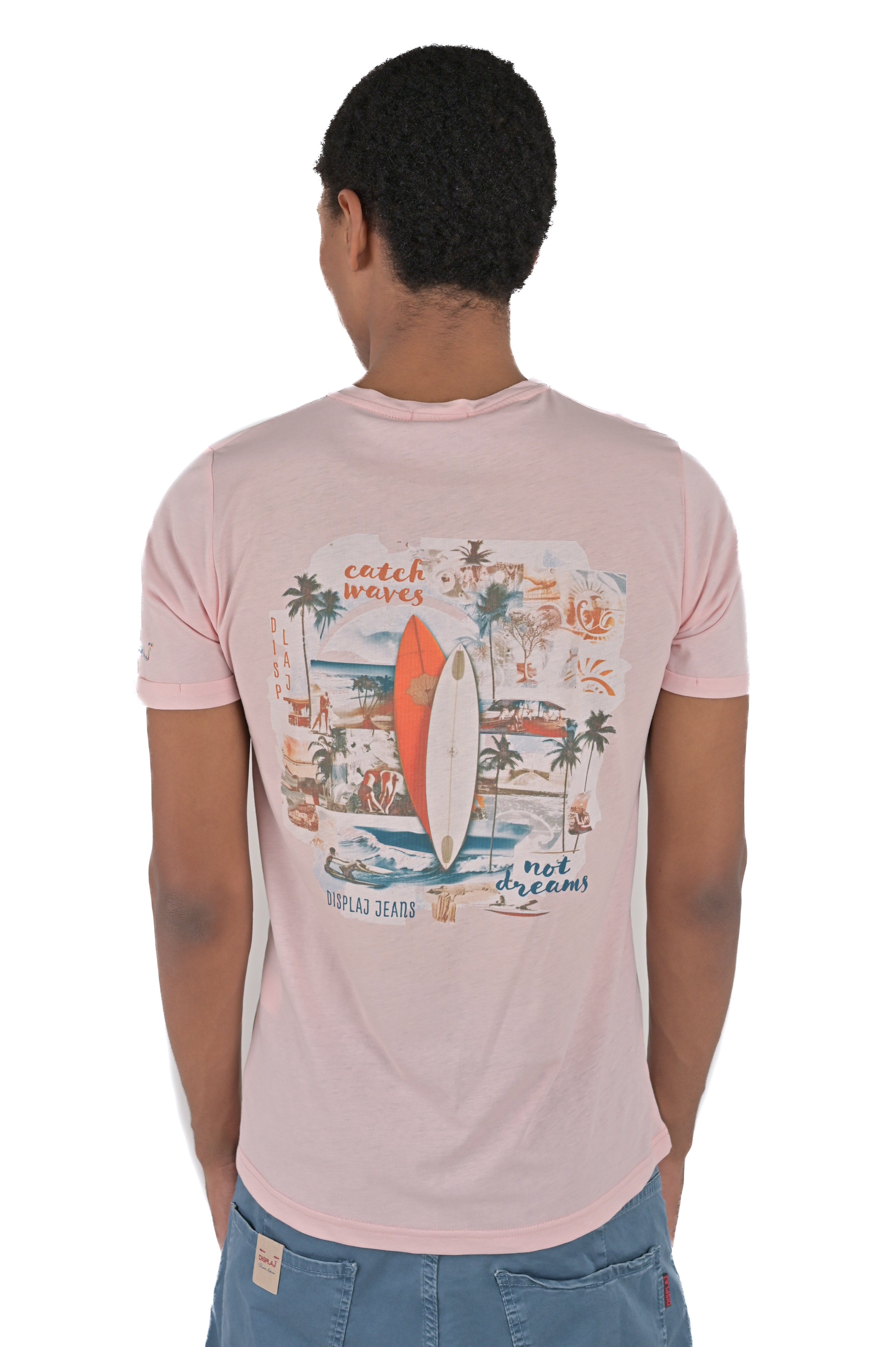 SS24 pink Catch regular t-shirt