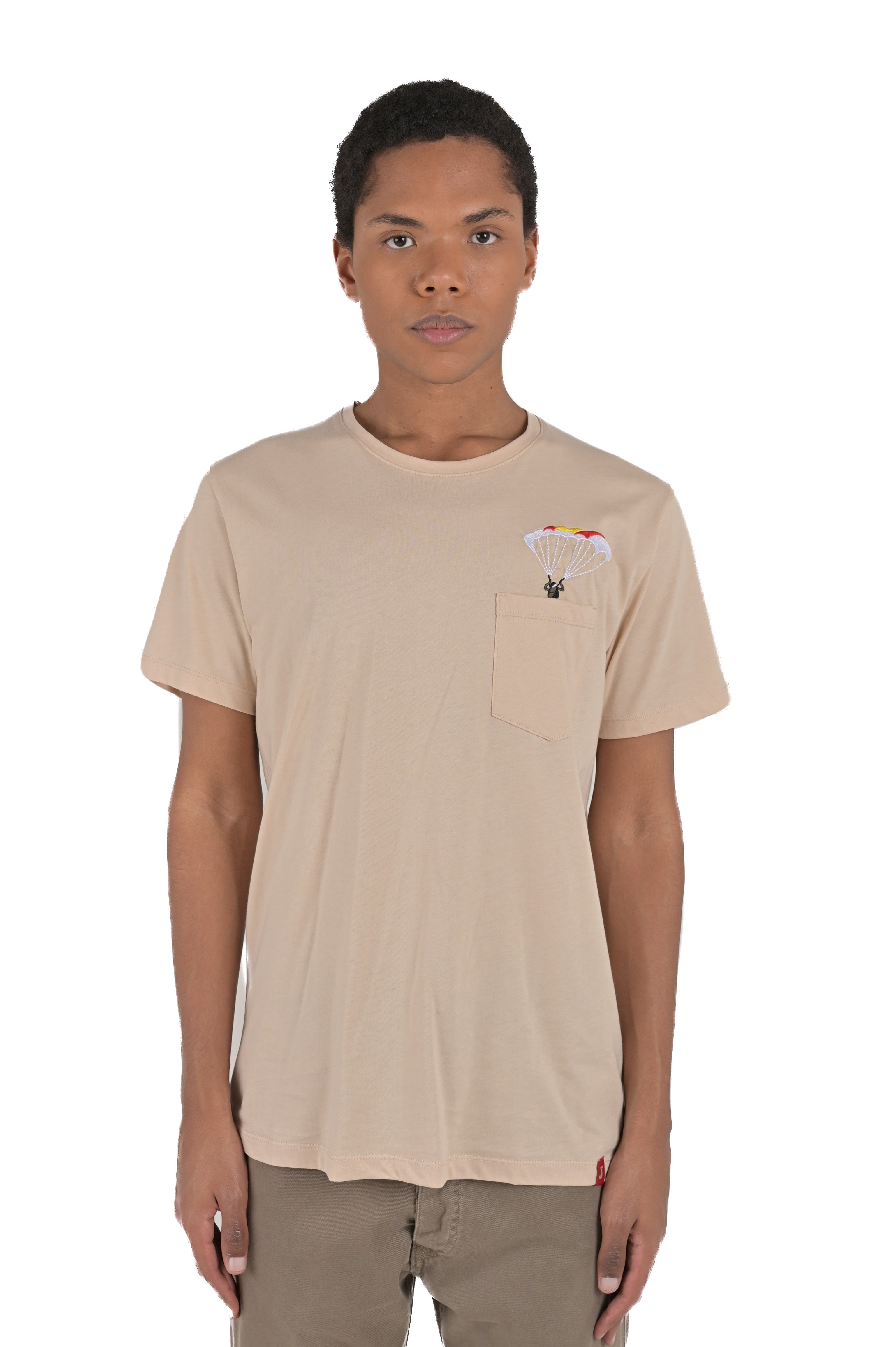 Regular T-Shirt DPE 2415 cream SS24