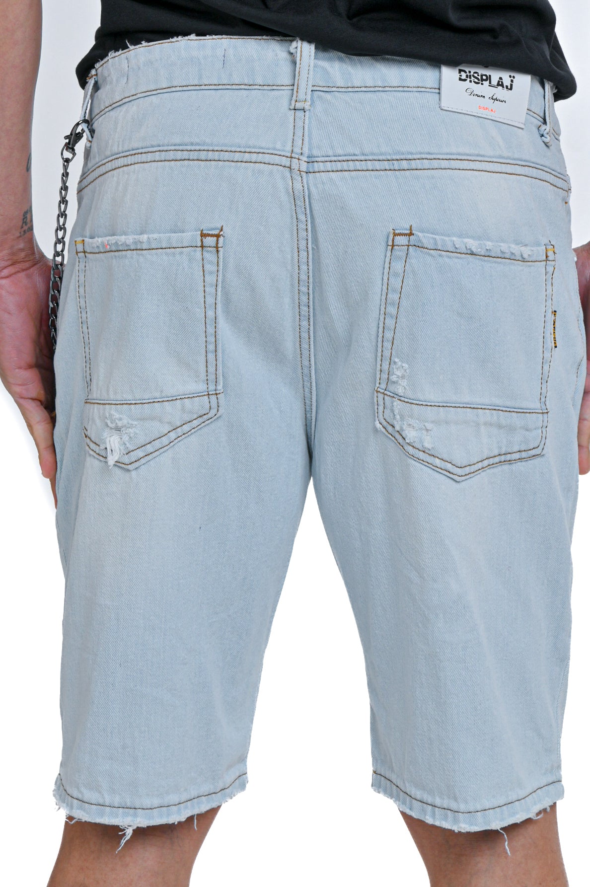 Bermuda in denim regular New Wolf LK1