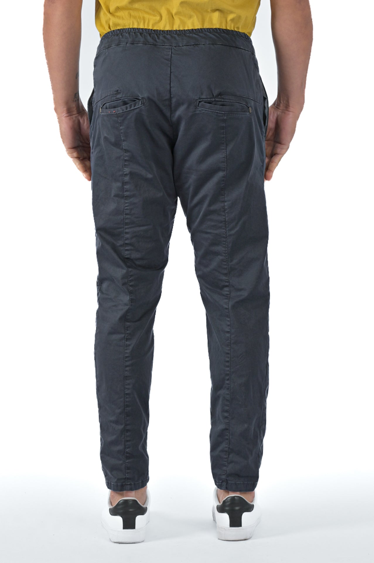 Pantaloni in cotone tapered Roby Raso SS23