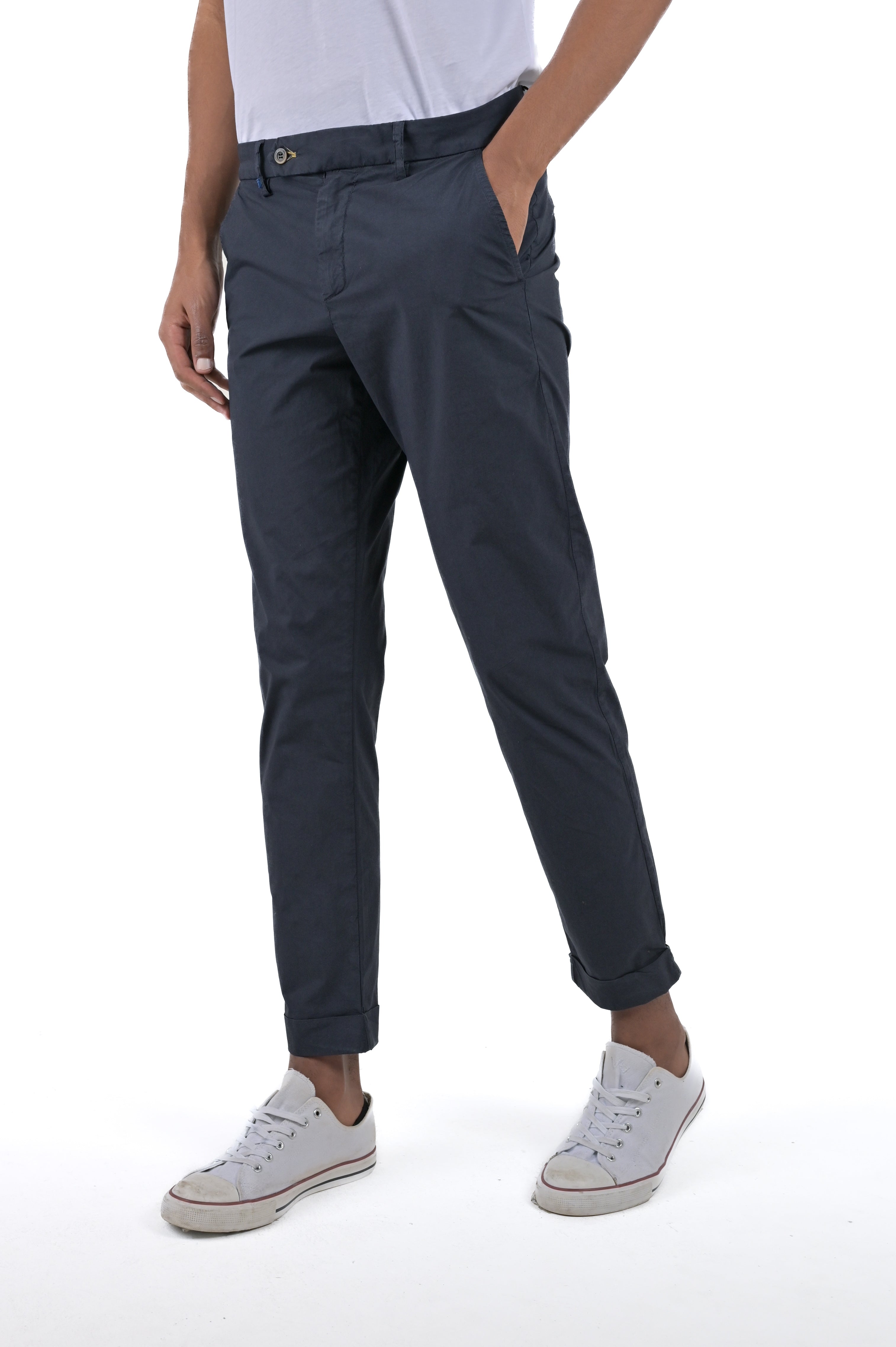 Classic Slim Racket Formentera Blue Pants SS24