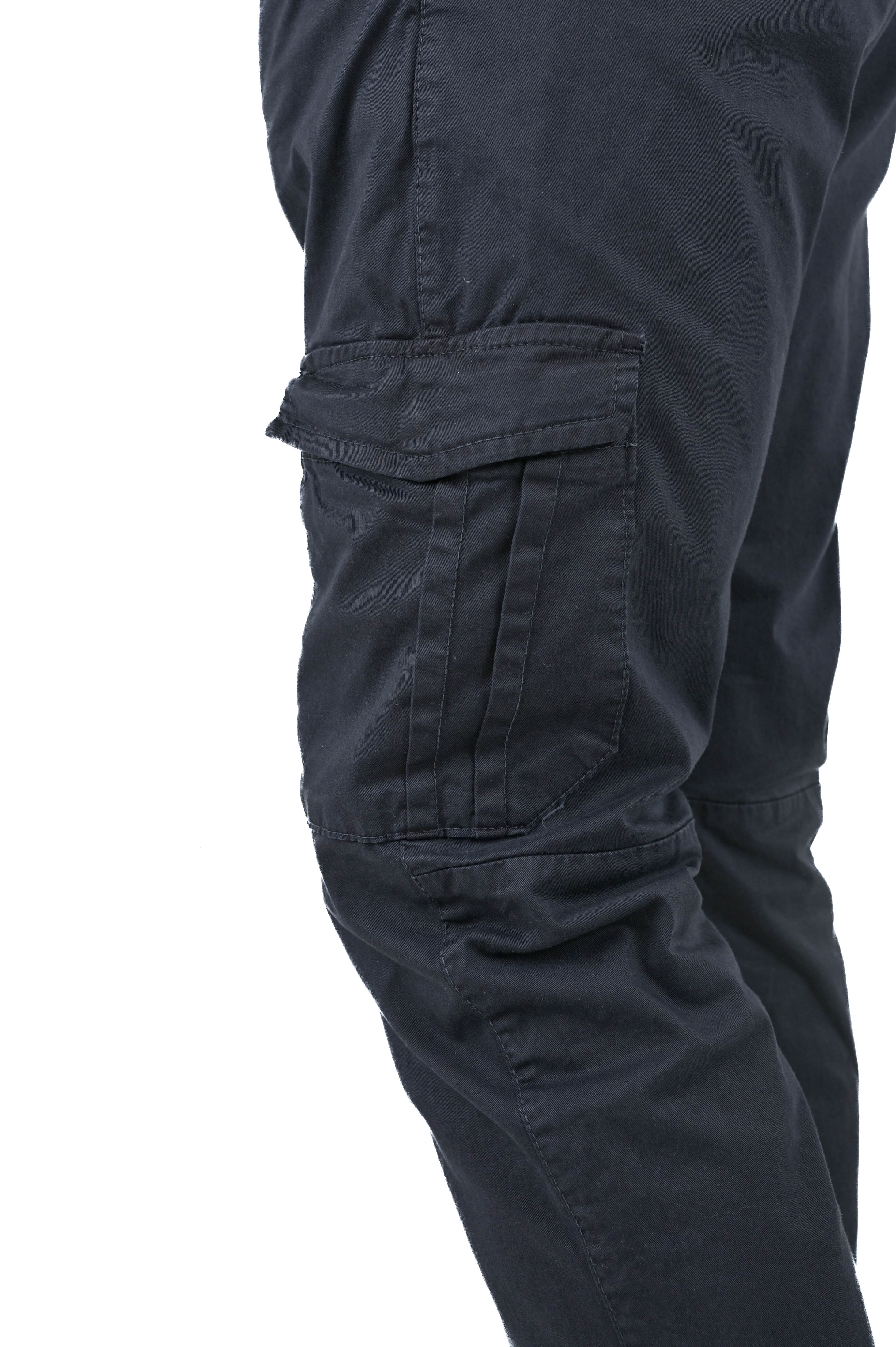 Pantaloni in cotone slim Cezanne blu SS24