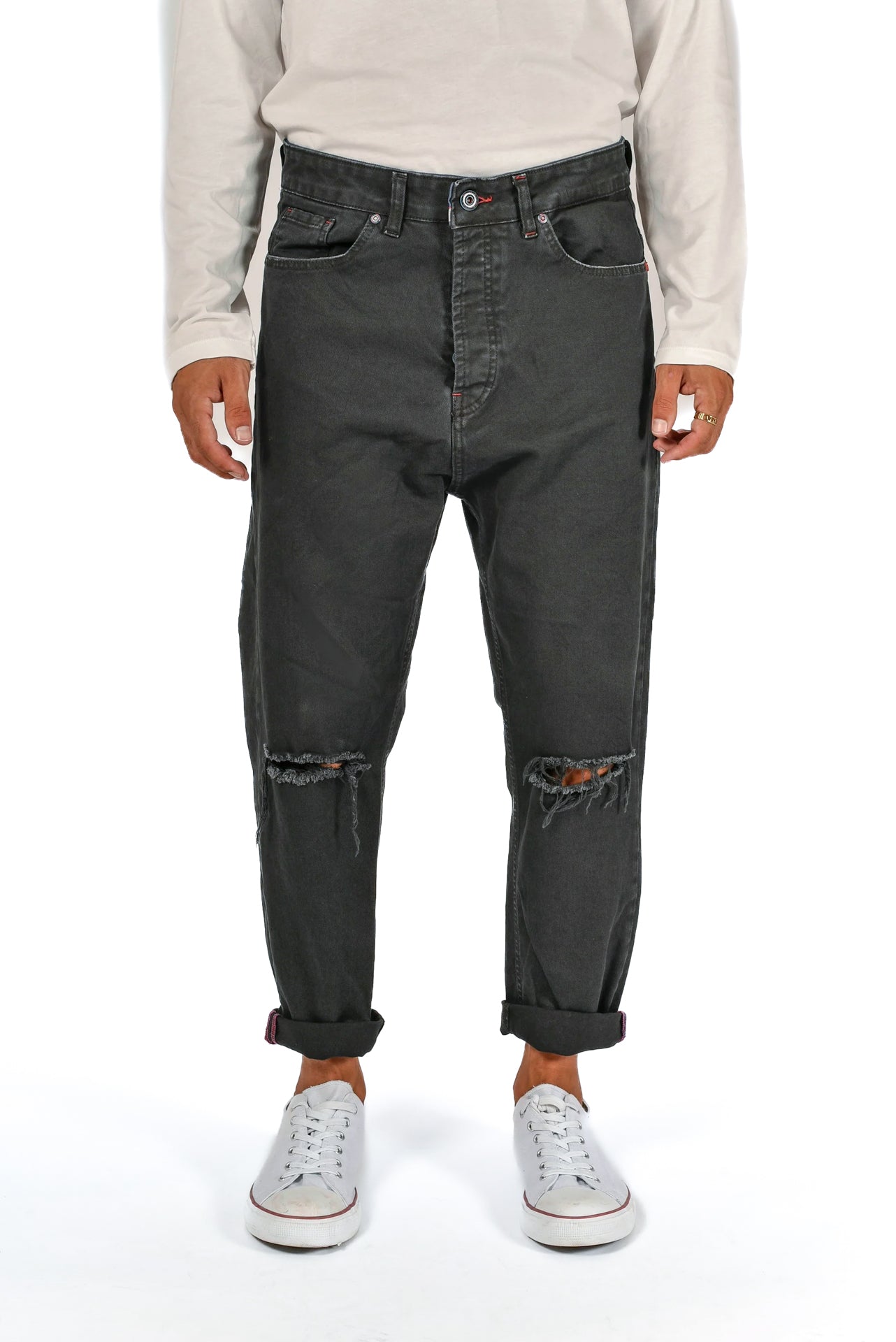 Pantaloni in cotone loose Wide FW 21/22