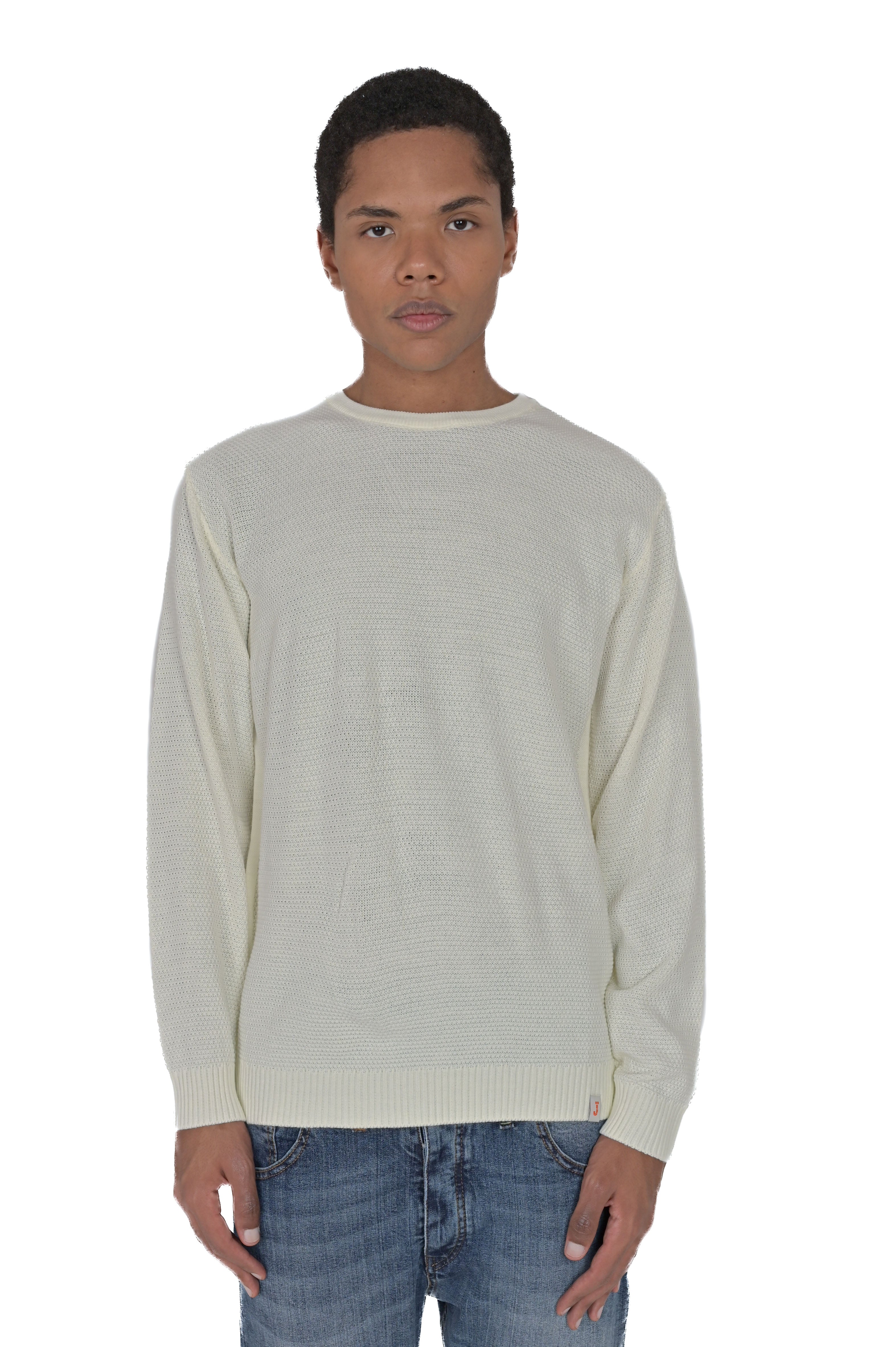 Maglione regular DM 24200 panna FW24/25