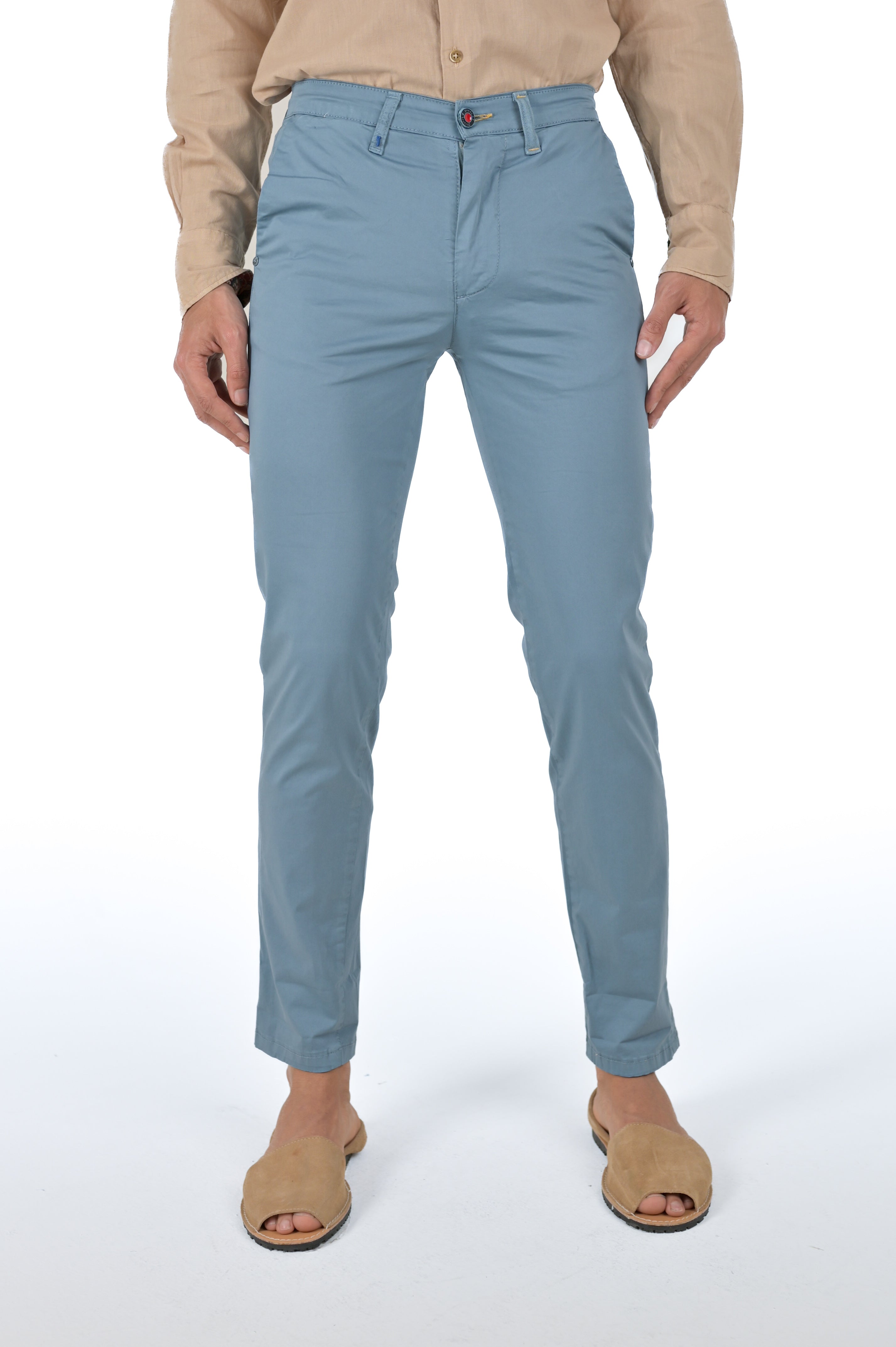 Sonic Raso Lagoon SS24 slim trousers