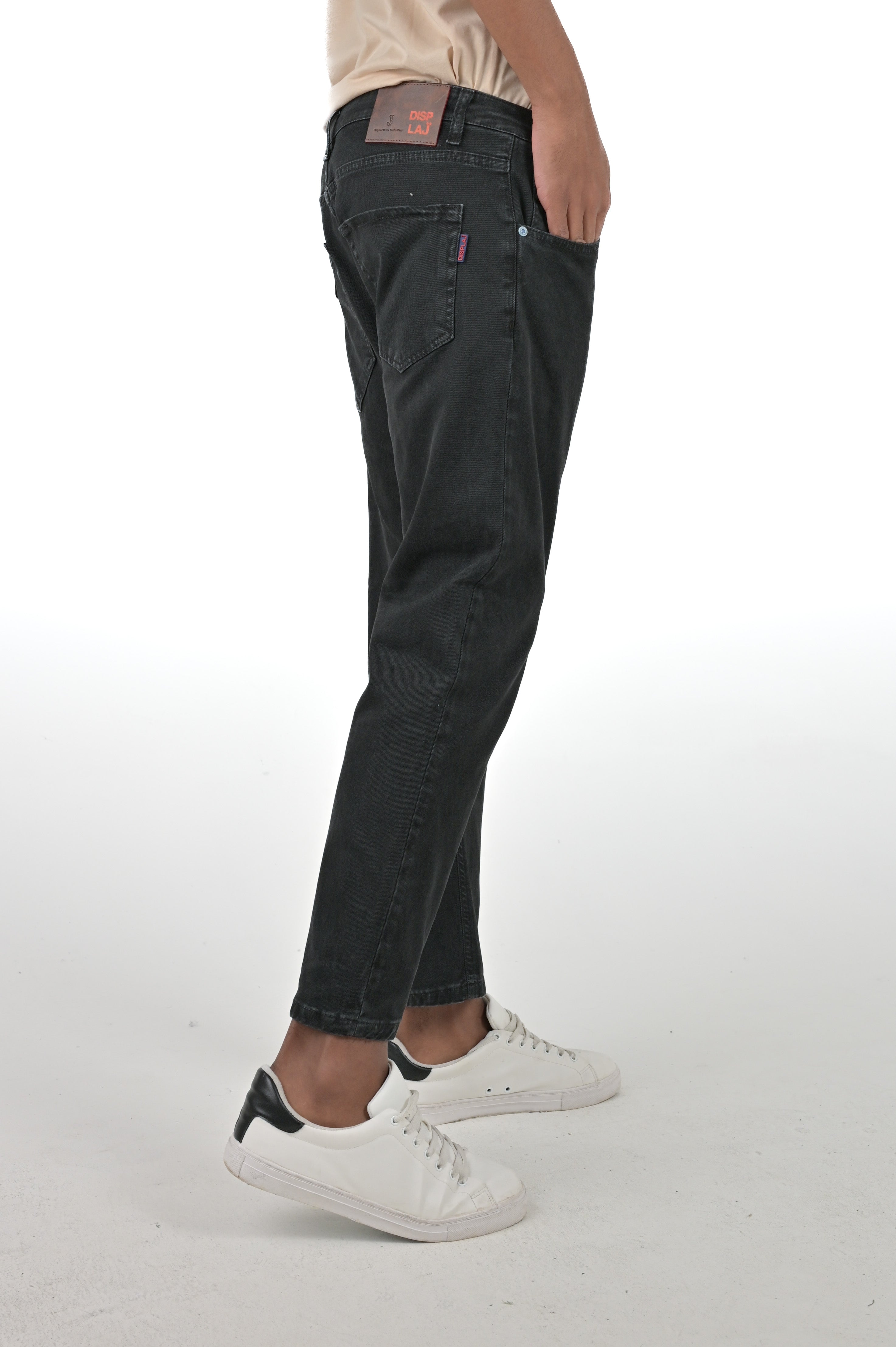 Pantaloni slim Life Libeccio nero SS24