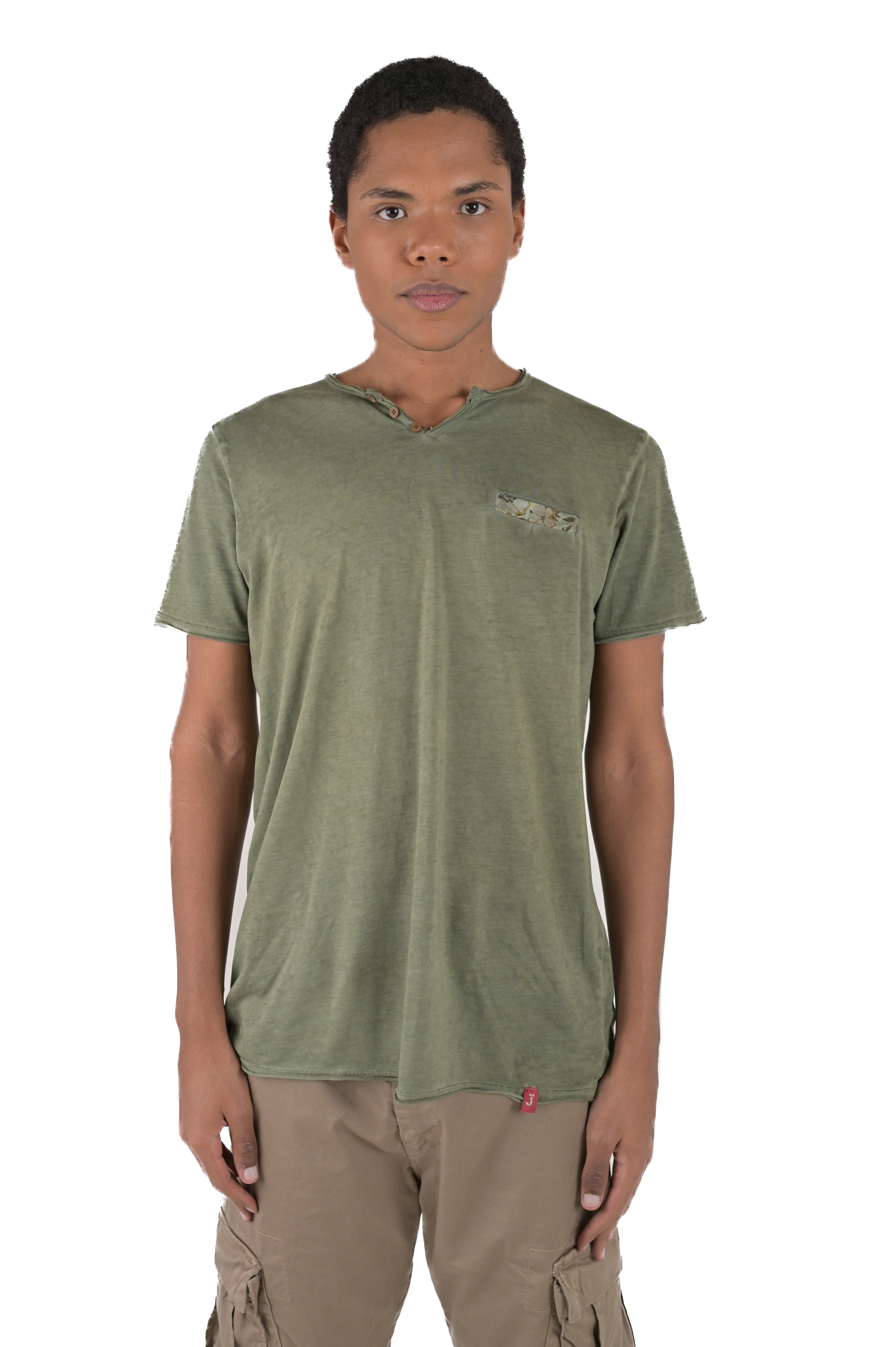 Regular T-Shirt DPE 2407 green SS24