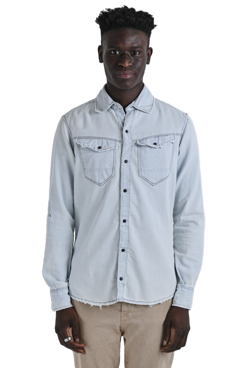 Park Valery S.Blitz SS24 regular denim shirt